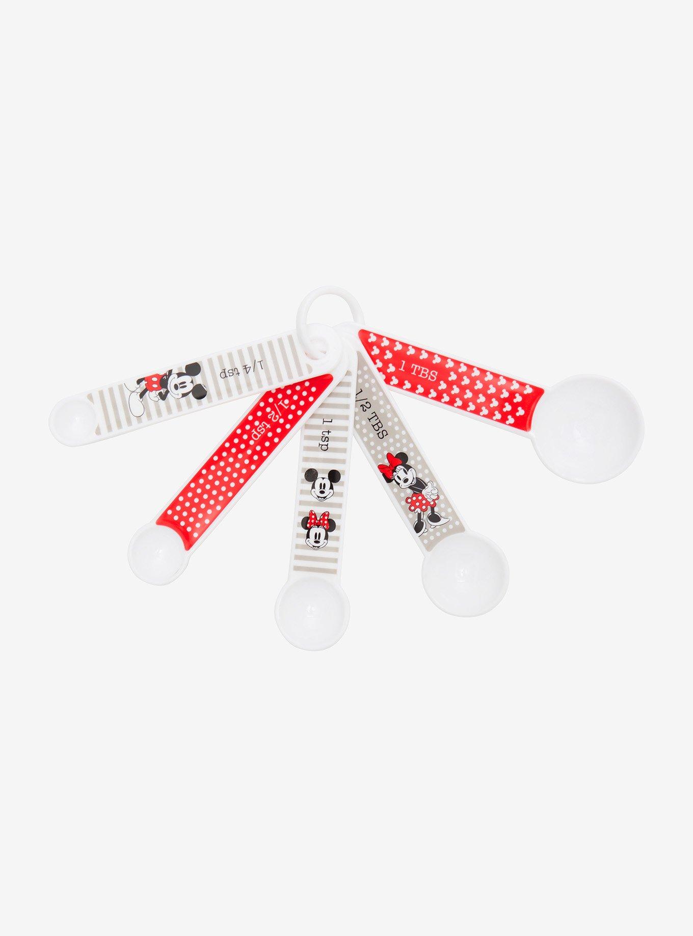 Disney Mickey & Minnie Polka Dot Measuring Spoons , , hi-res