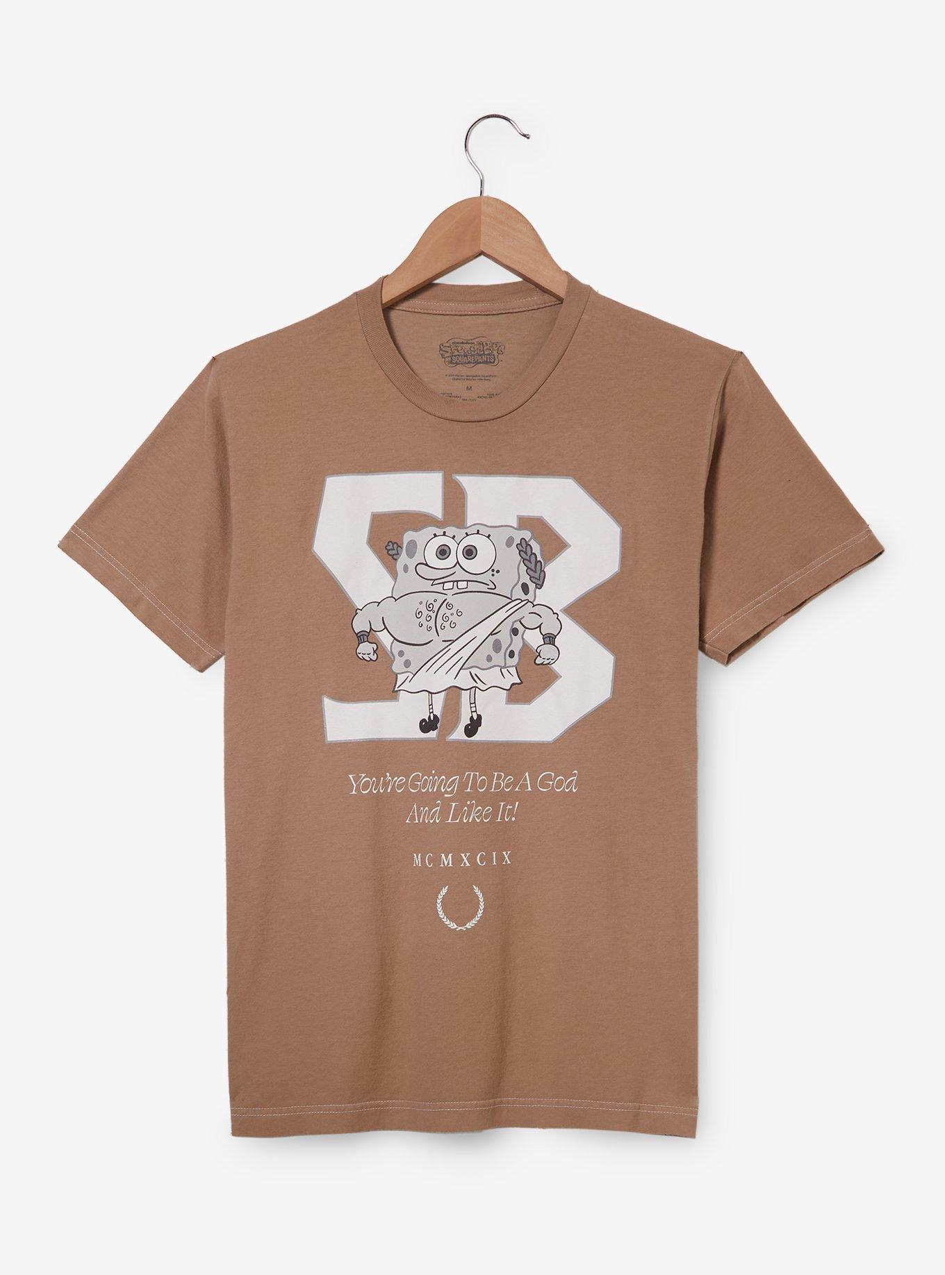 SpongeBob SquarePants Greek God SpongeBob T-Shirt - BoxLunch Exclusive, , hi-res