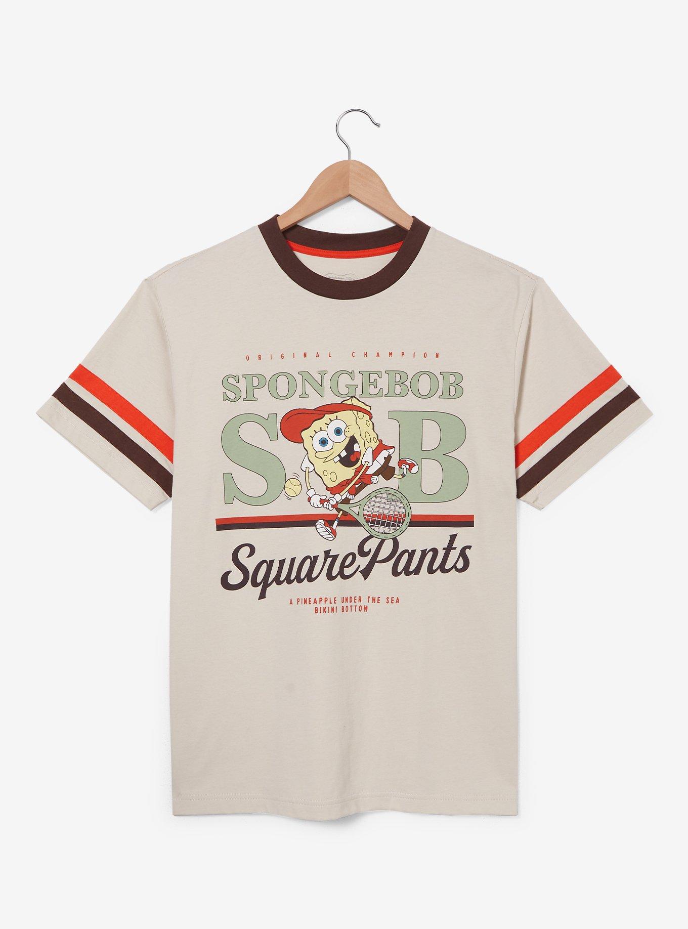 SpongeBob SquarePants Tennis Ringer T-Shirt — BoxLunch Exclusive