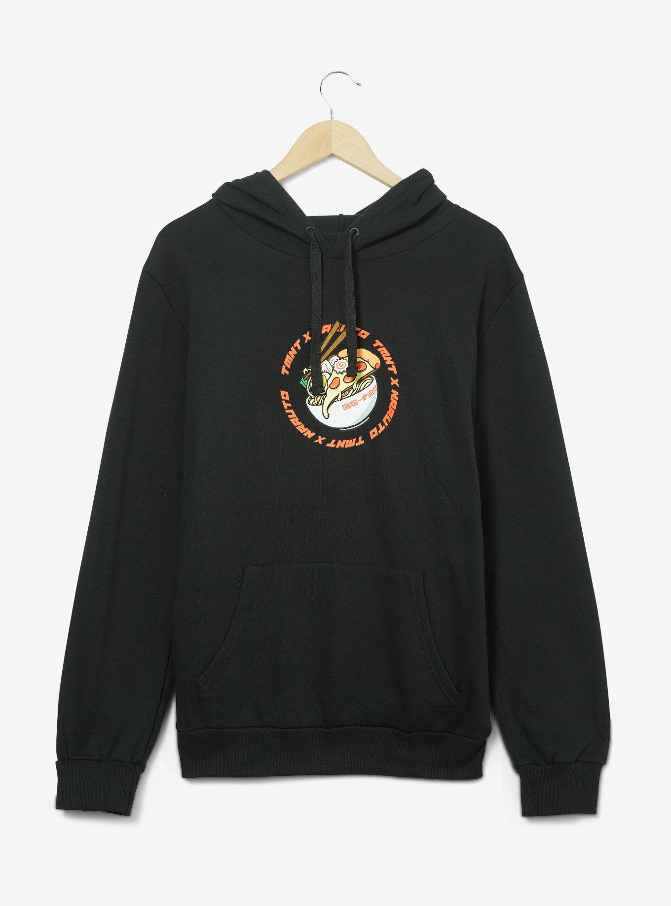 Naruto Shippuden x Teenage Mutant Ninja Turtles Hoodie, BLACK, hi-res