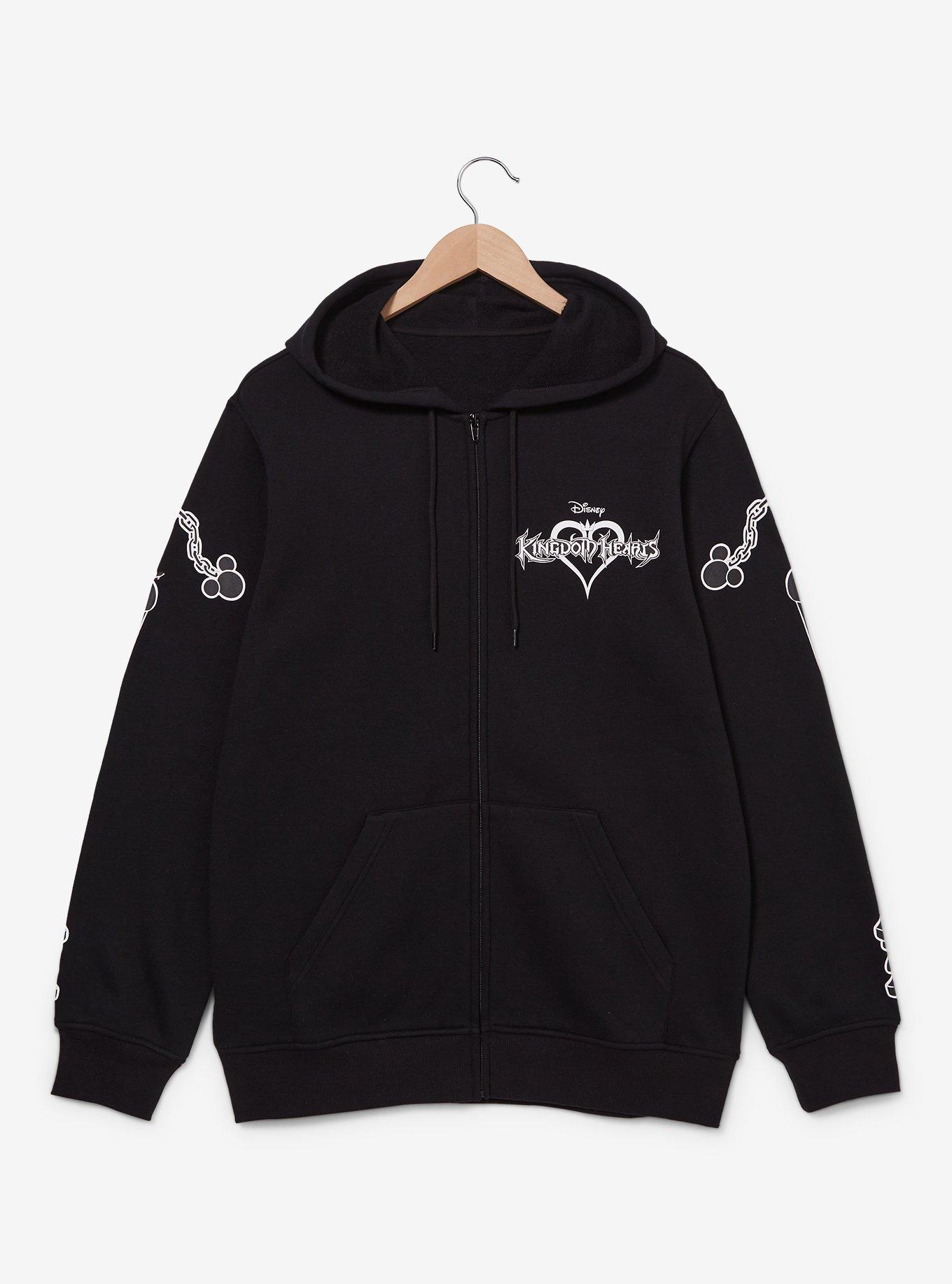 Disney Kingdom Hearts Character Panel Zippered Hoodie - BoxLunch Exclusive