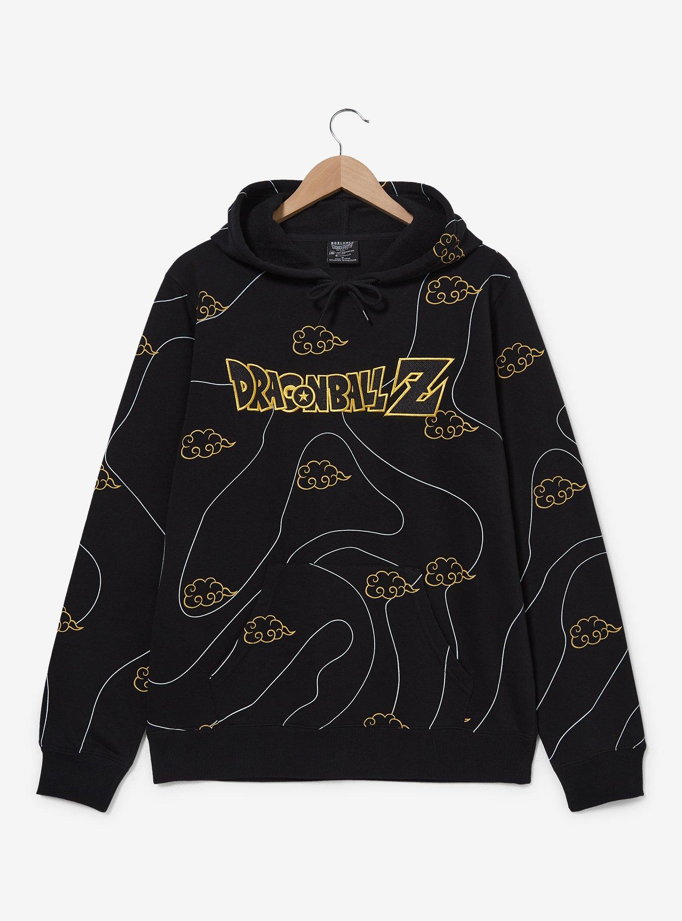 Dragon Ball Z Clouds Allover Print Hoodie - BoxLunch Exclusive, , hi-res