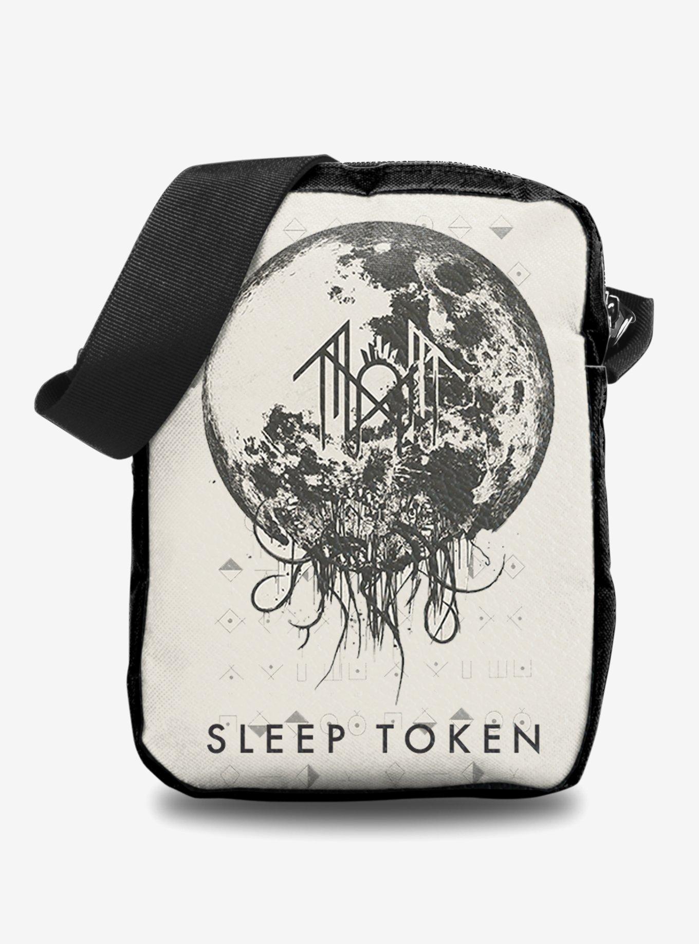 Sleep Token Take Me Back To Eden White Athletic Crossbody Bag, , hi-res