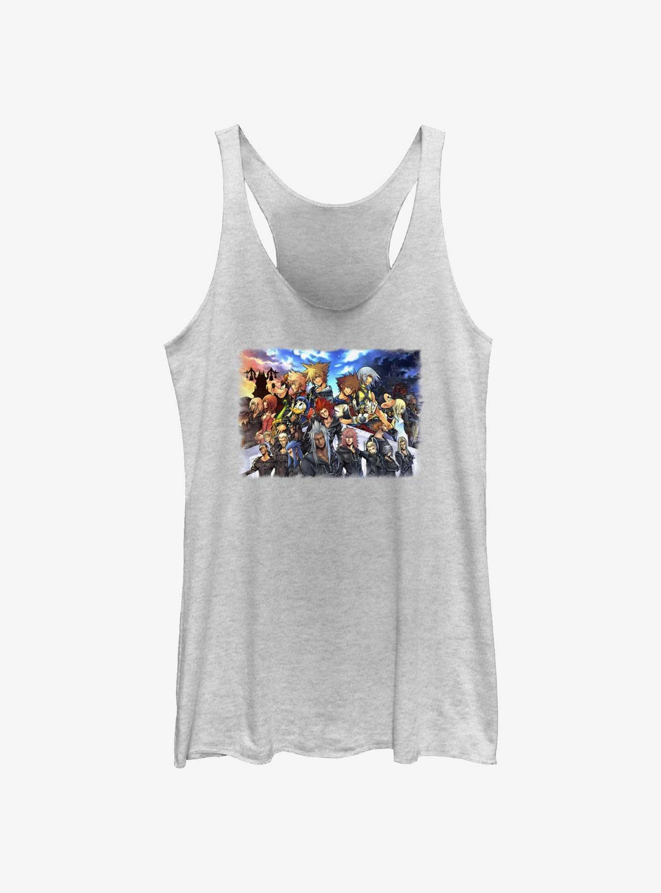 Disney Kingdom Hearts Round Up Kingdom Girls Tank
