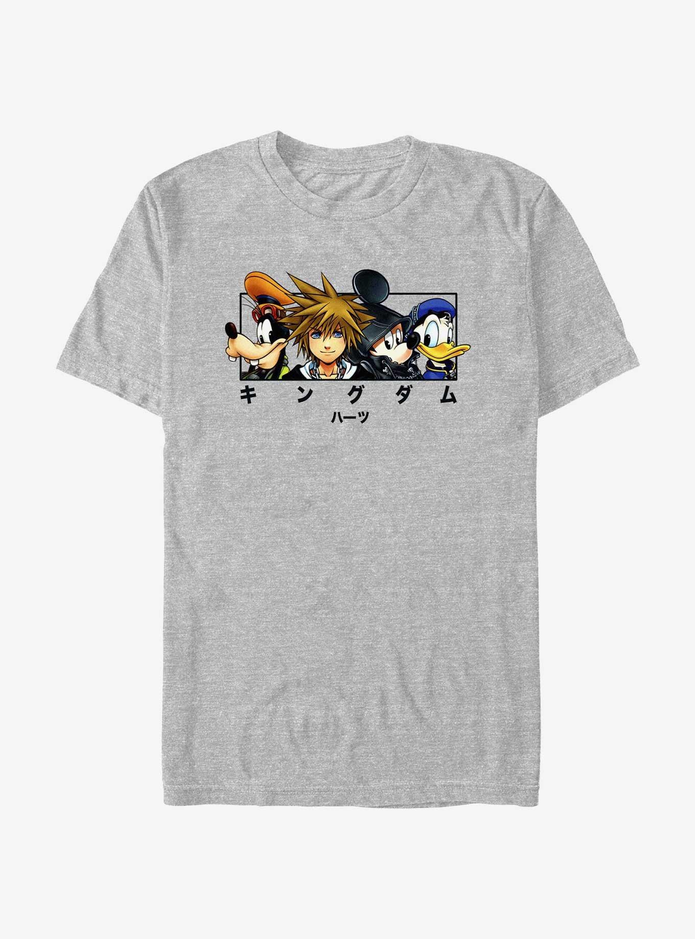 Disney Kingdom Hearts Simple Box T-Shirt, , hi-res