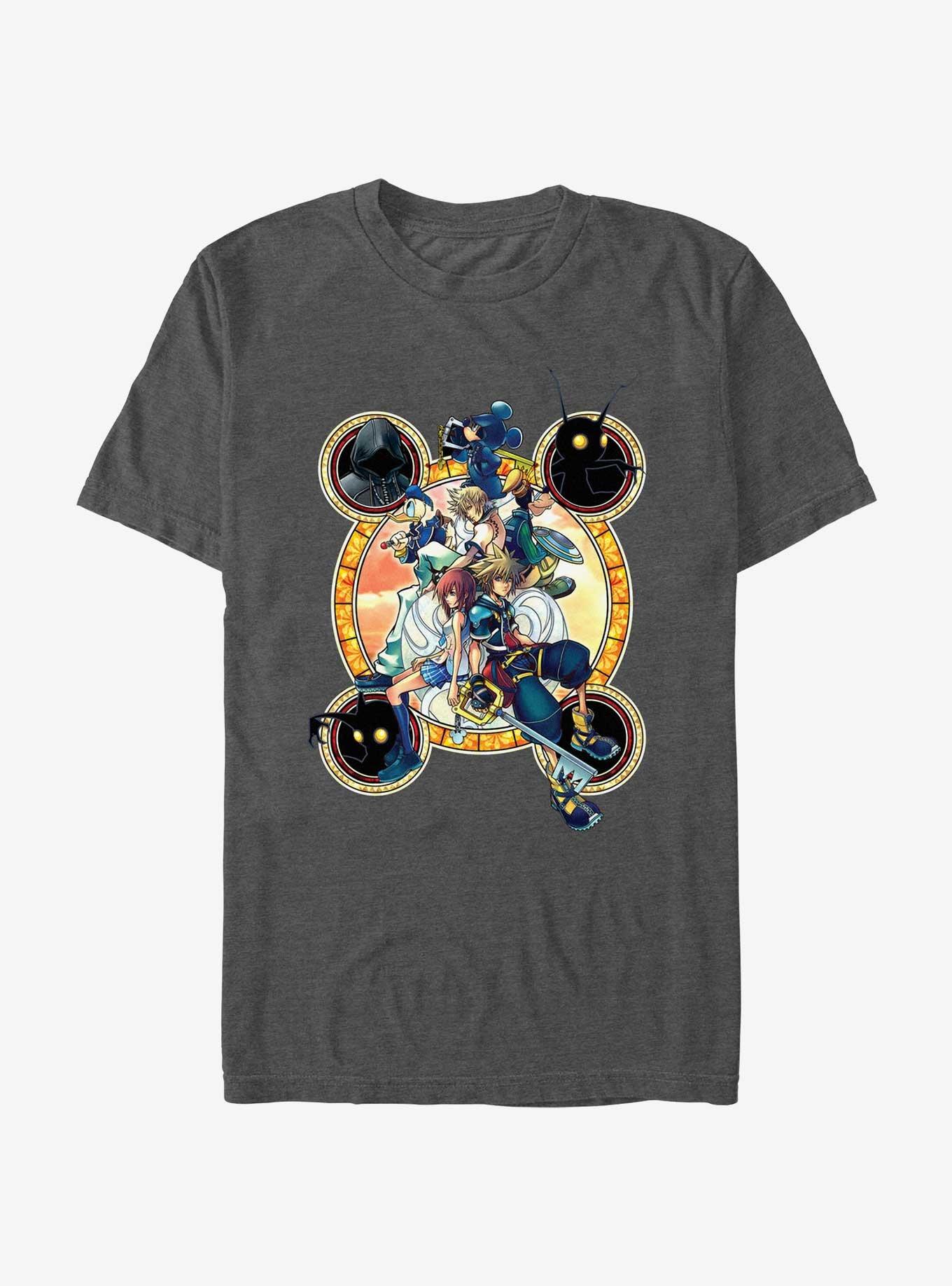 Disney Kingdom Hearts Stacked Against T-Shirt, , hi-res