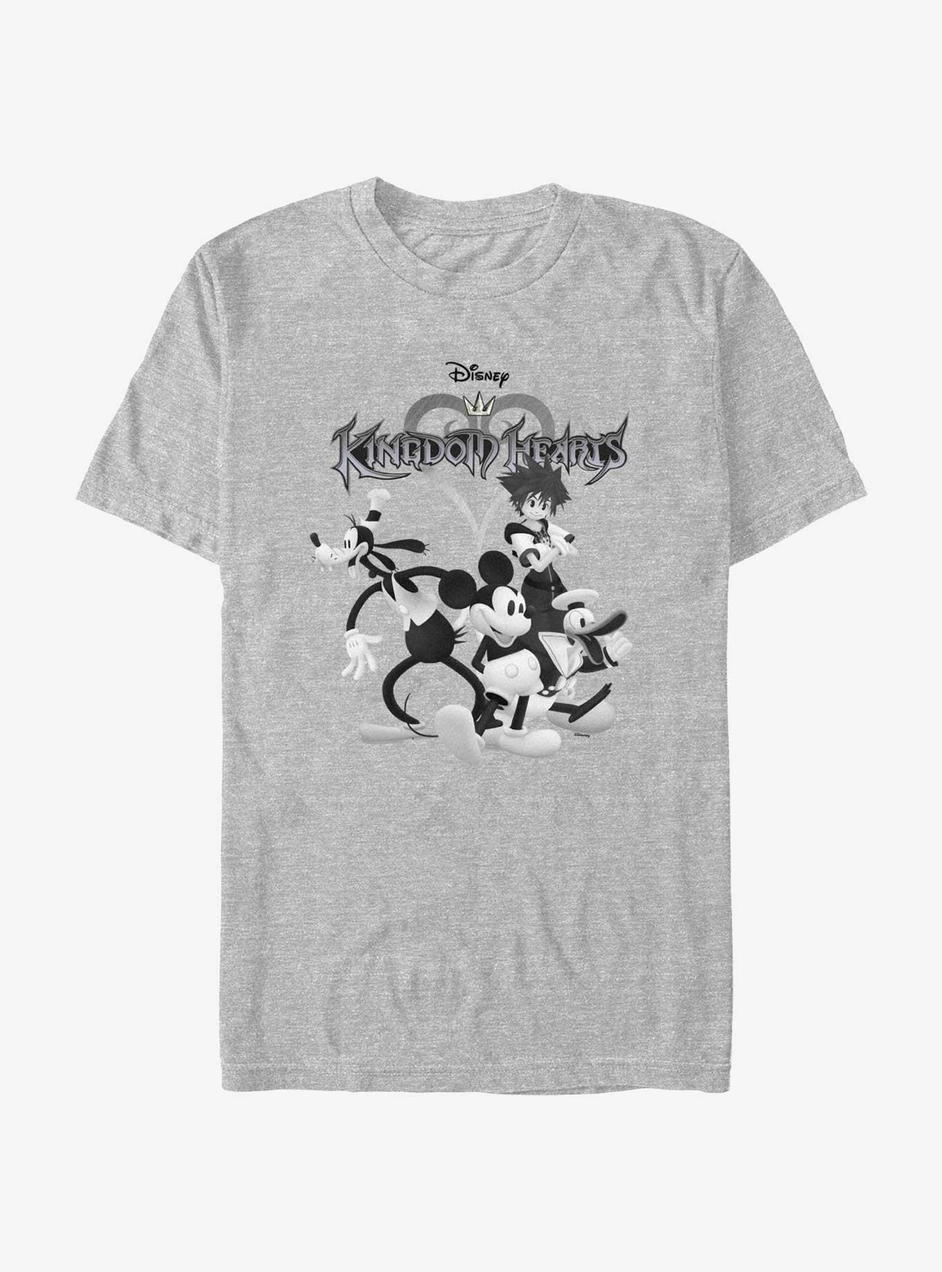 Disney Kingdom Hearts Retro Team T-Shirt, , hi-res