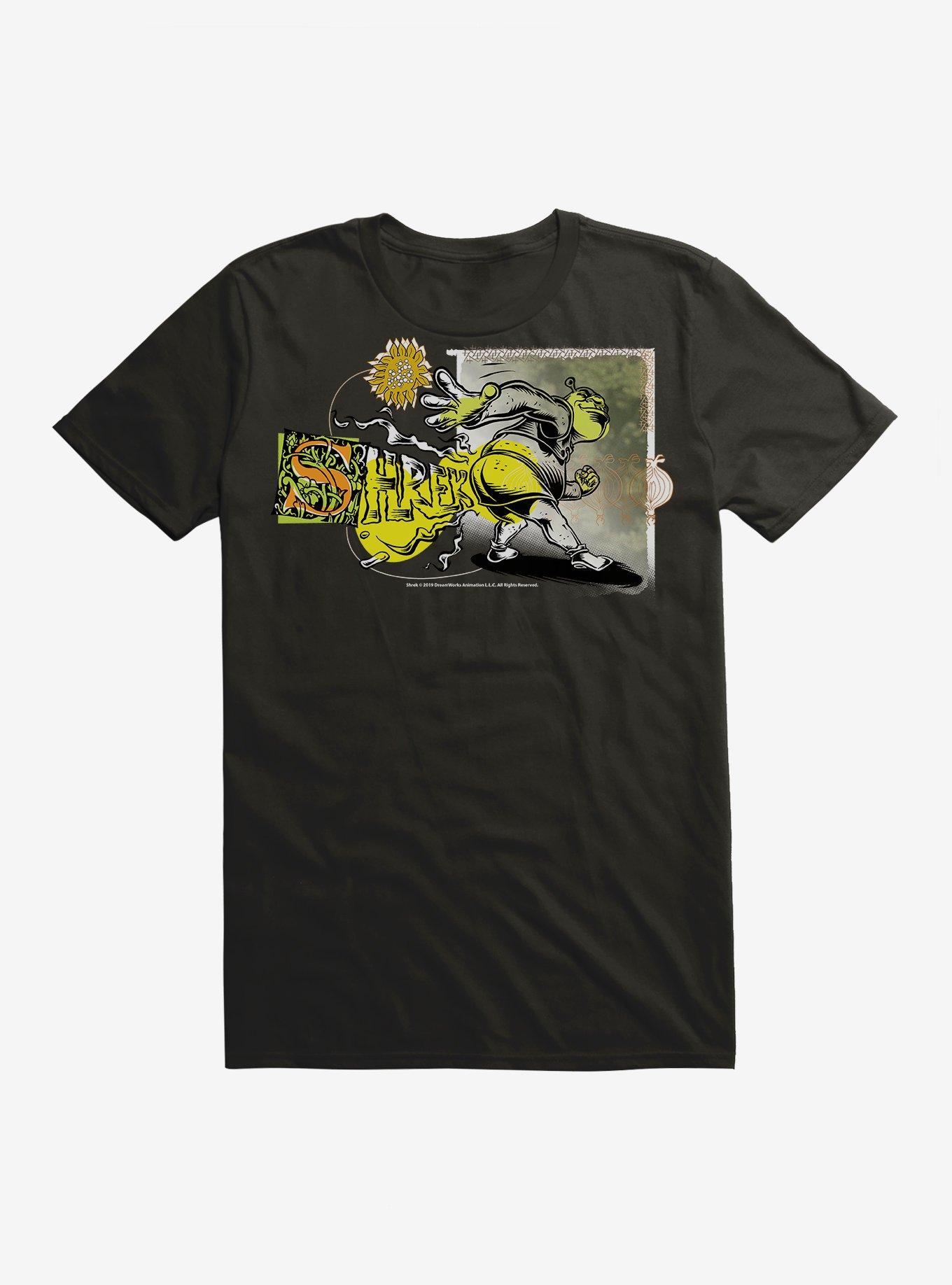 Shrek Shrek Title Fart T-Shirt, BLACK, hi-res