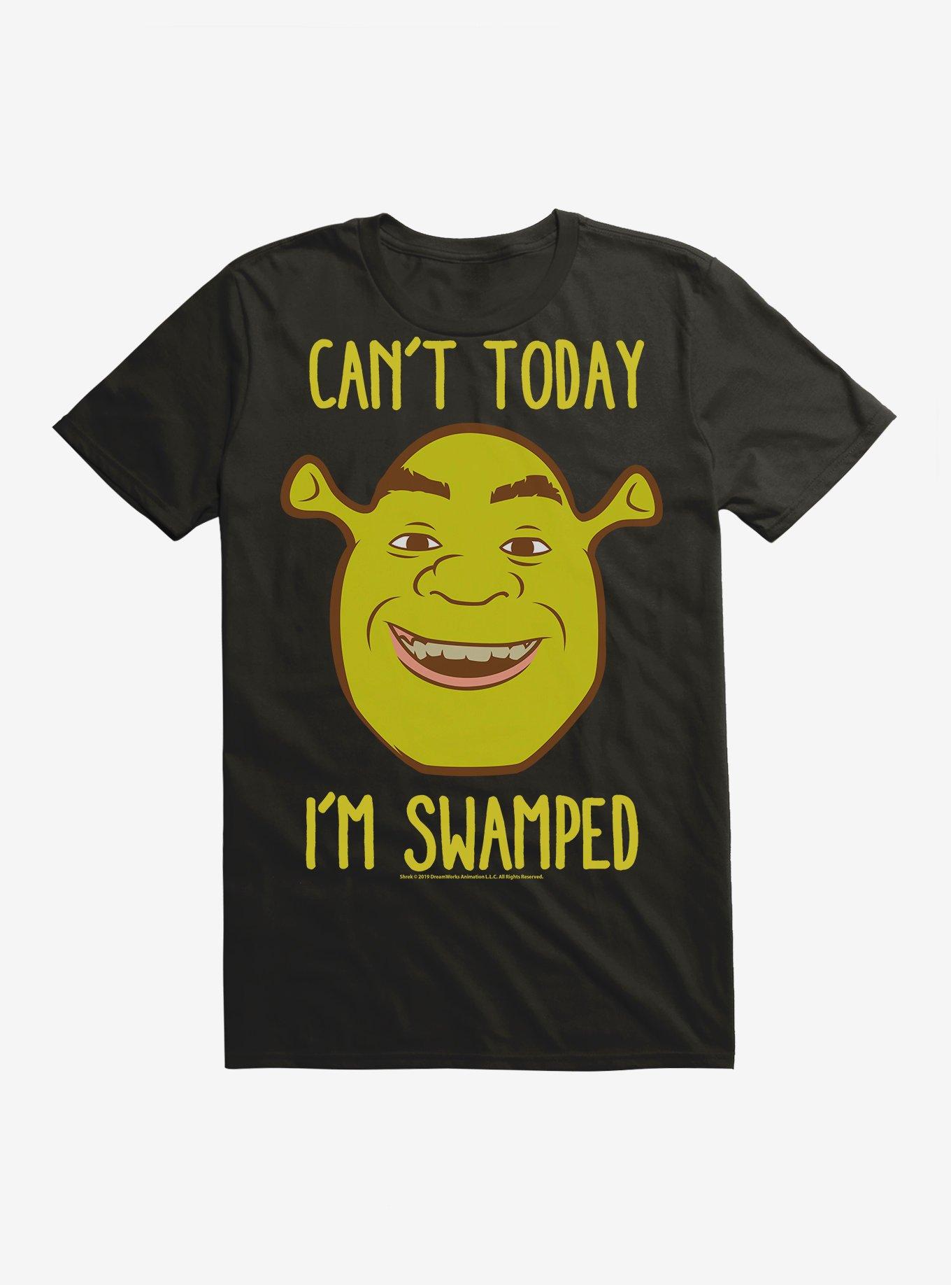 Shrek Can't Today I'm Swamped T-Shirt, , hi-res