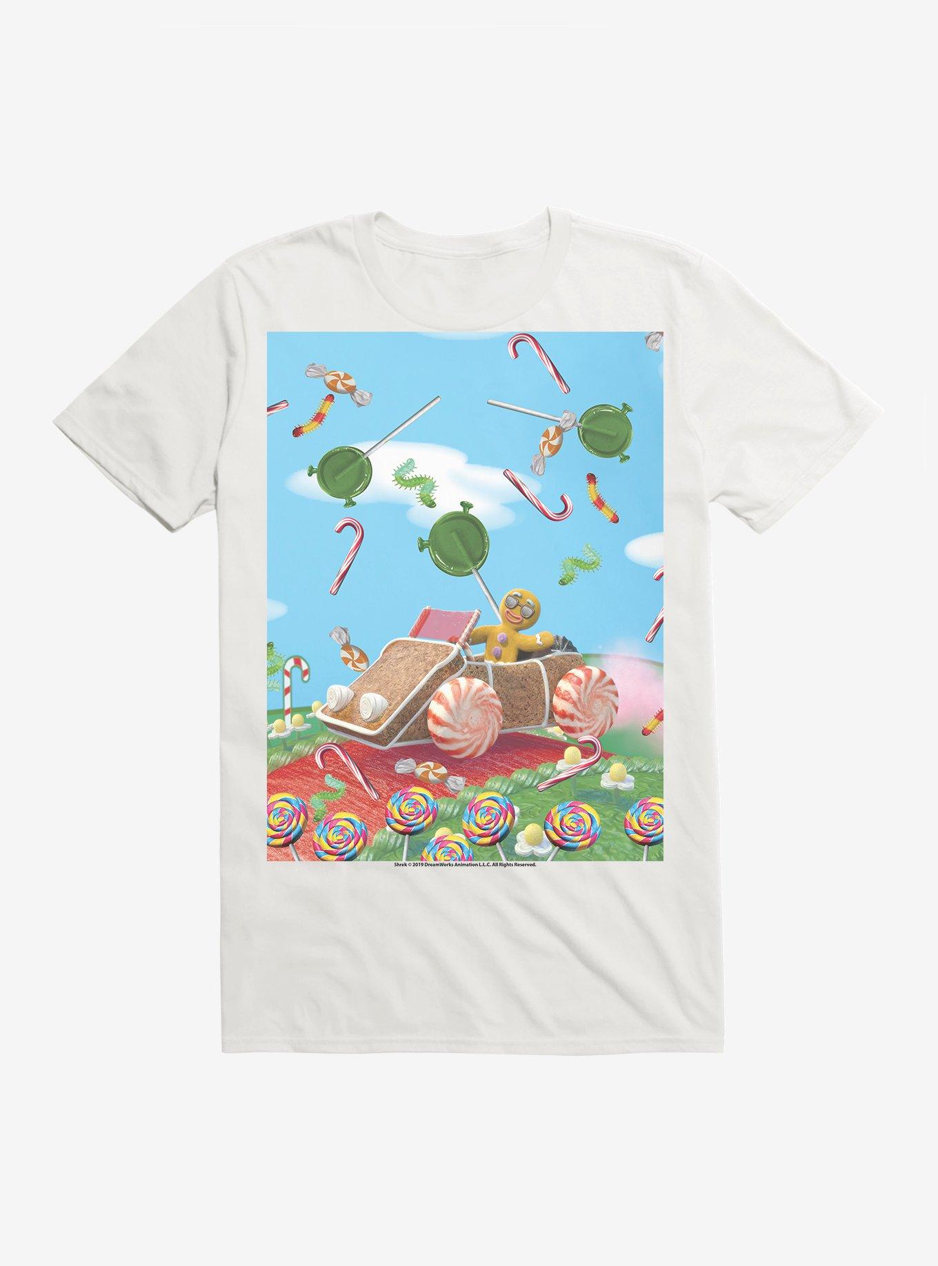 Shrek Gingy Driving T-Shirt, , hi-res