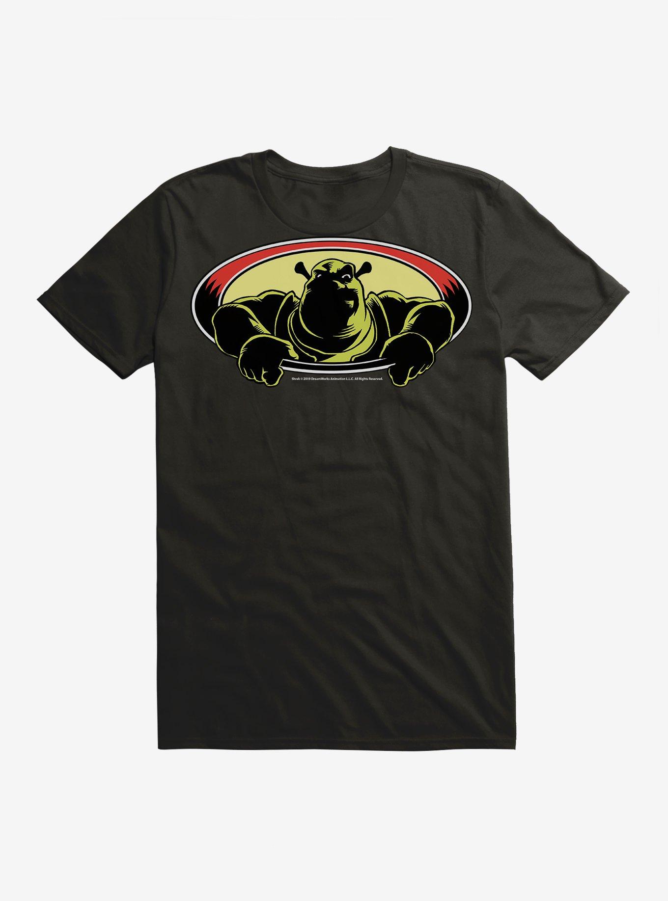 Shrek Oval Close Up T-Shirt