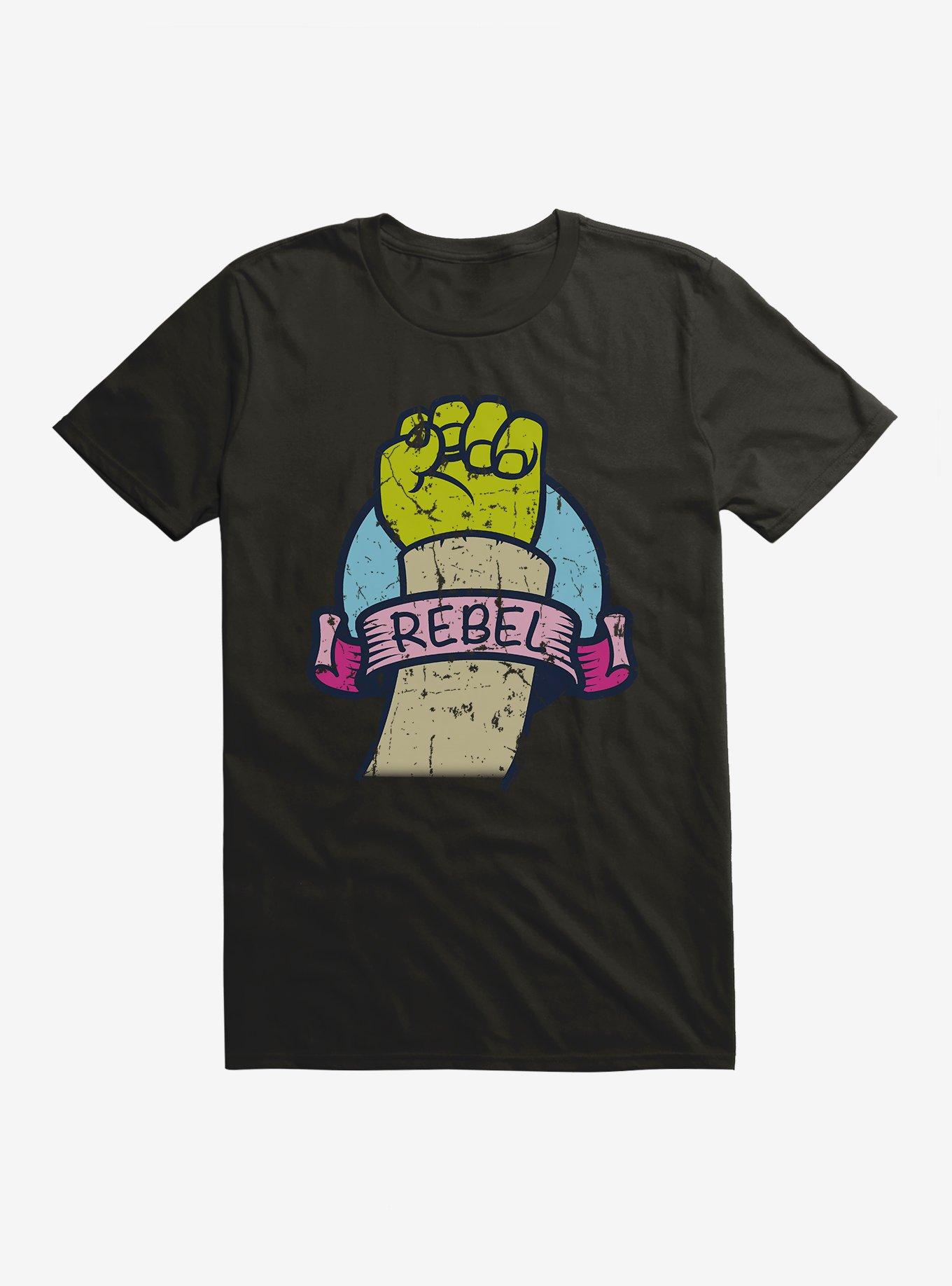 Shrek Rebel Fist T-Shirt, BLACK, hi-res