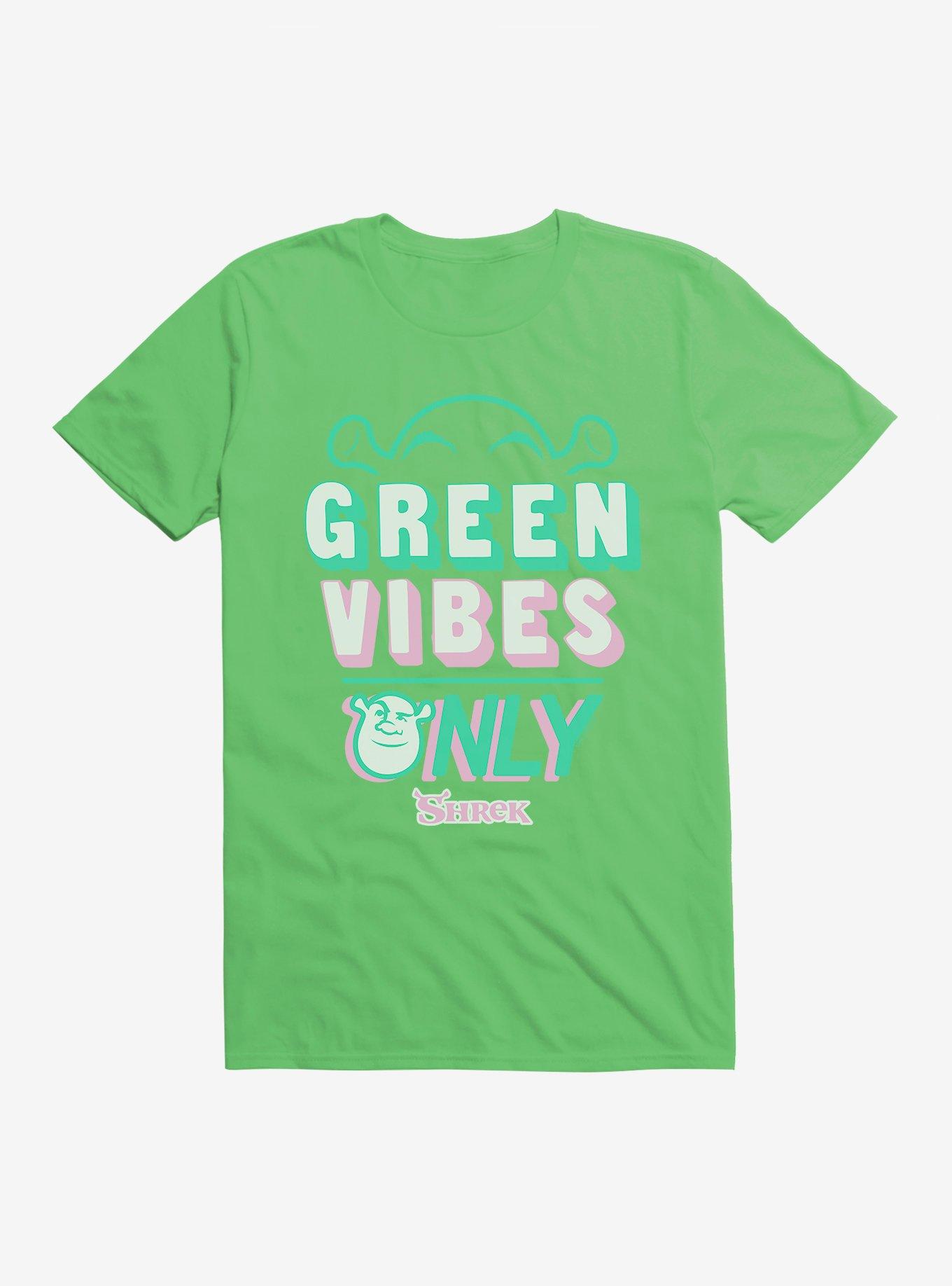 Shrek Green Vibes Only T-Shirt