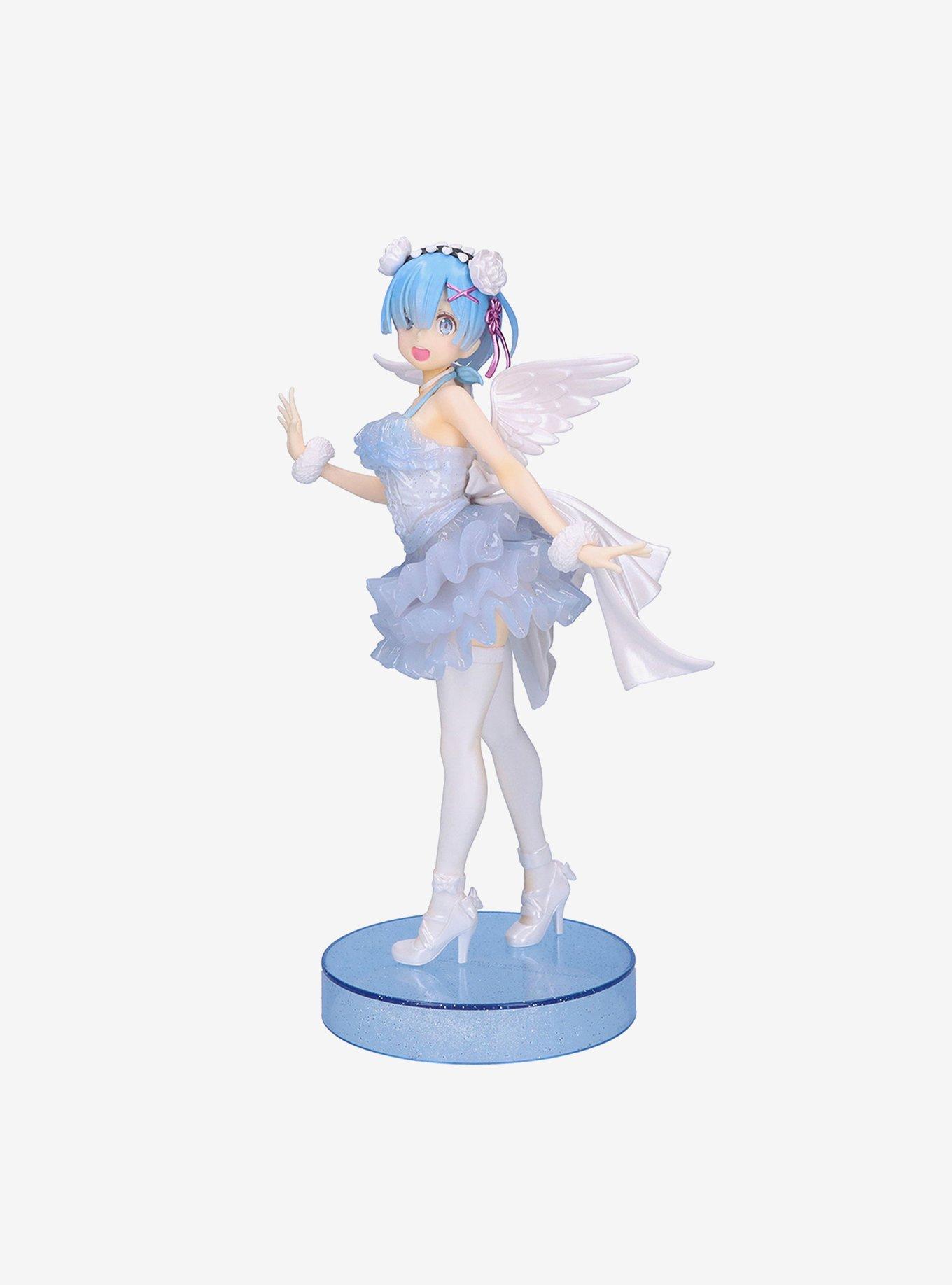 Banpresto Re:Zero Starting Life in Another World Espresto Clear & Dressy Rem Figure (Special Color Ver.), , hi-res