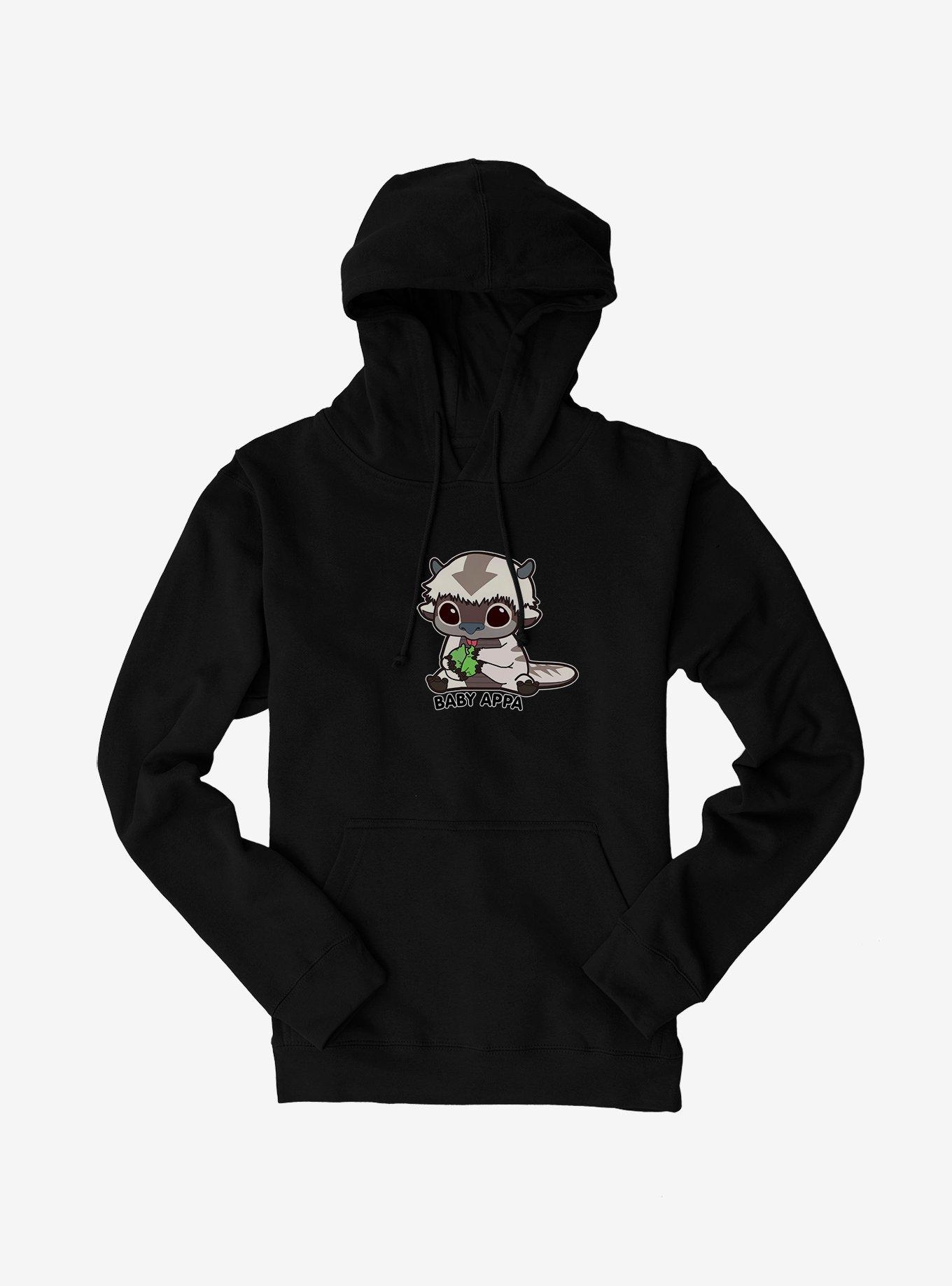 Avatar: The Last Airbender Baby Appa Hoodie, BLACK, hi-res