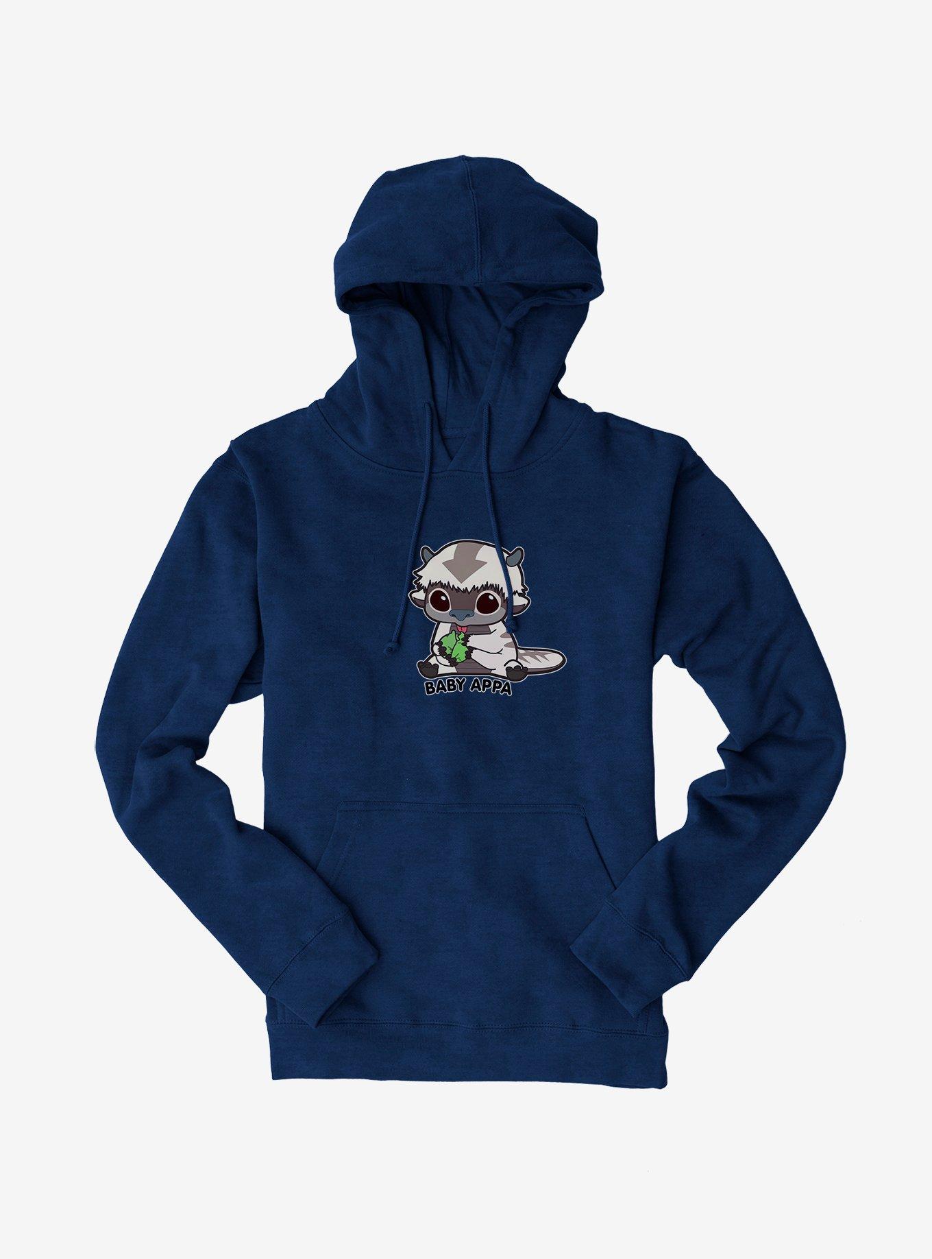 Avatar: The Last Airbender Baby Appa Hoodie, NAVY, hi-res