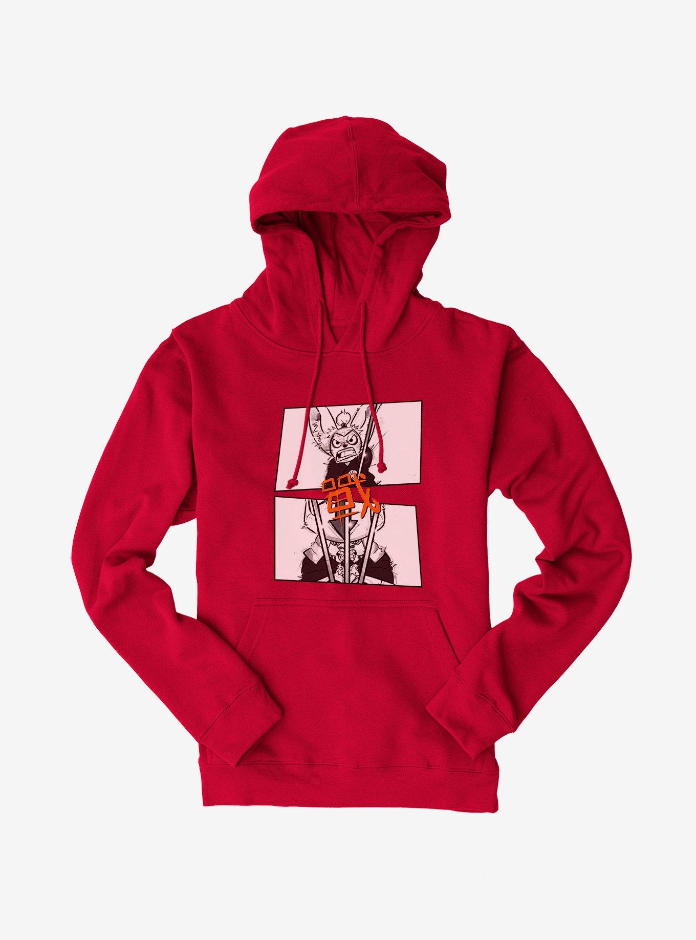 Avatar: The Last Airbender Momo Vs Appa Hoodie, RED, hi-res