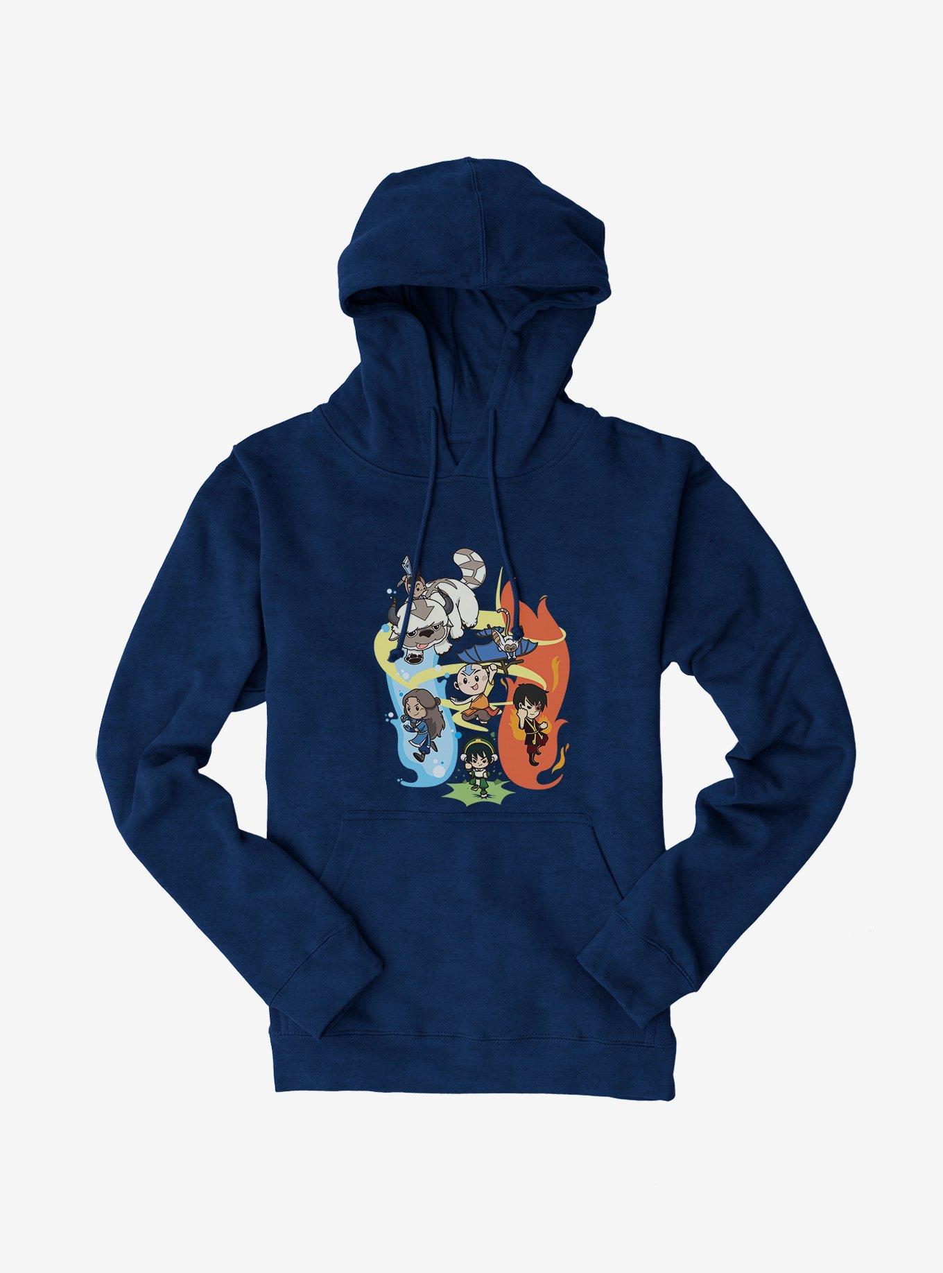 Avatar: The Last Airbender Avatar Book 3 Hoodie, NAVY, hi-res