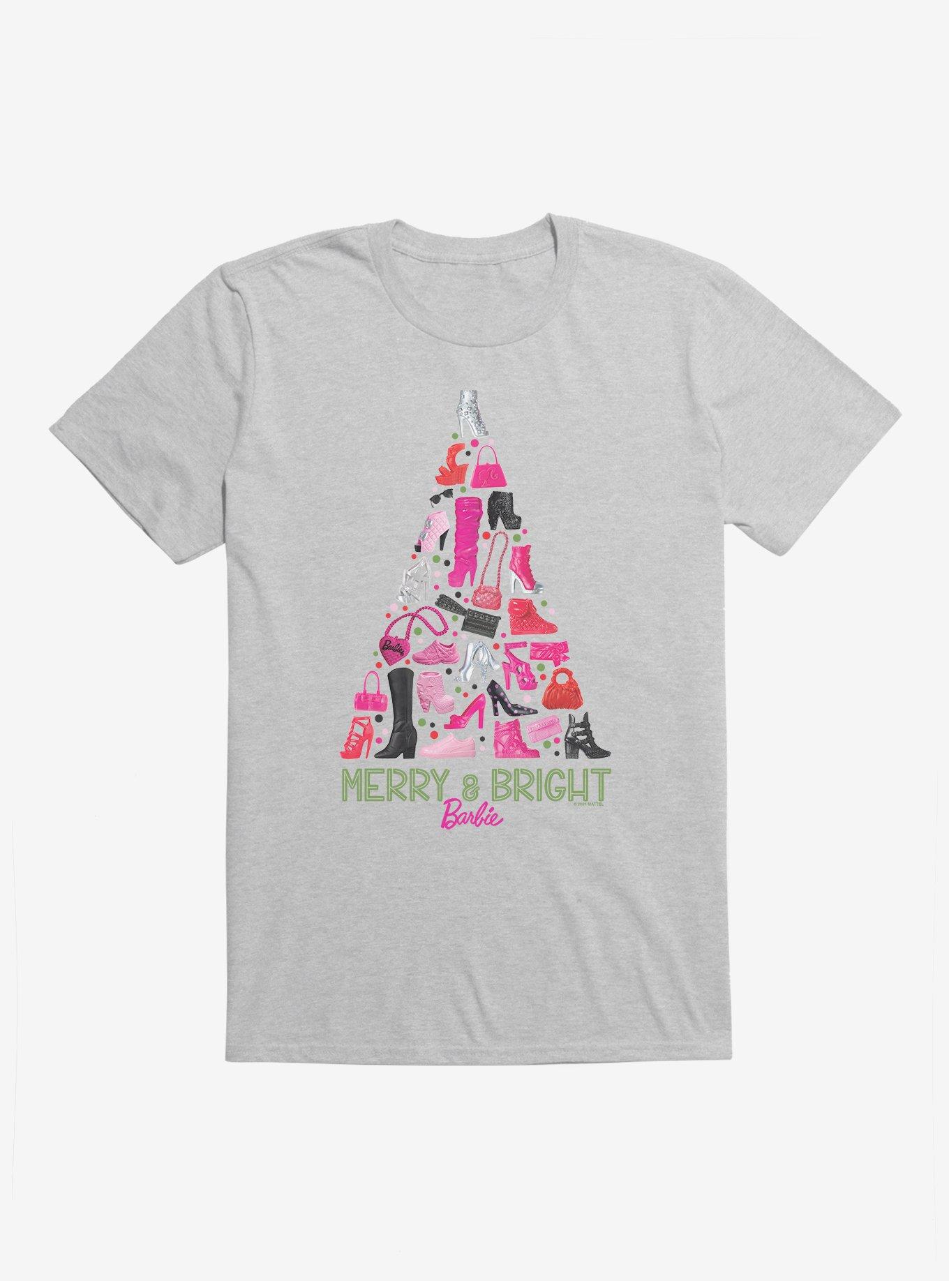 Barbie Holiday Merry And Bright T-Shirt, HEATHER GREY, hi-res