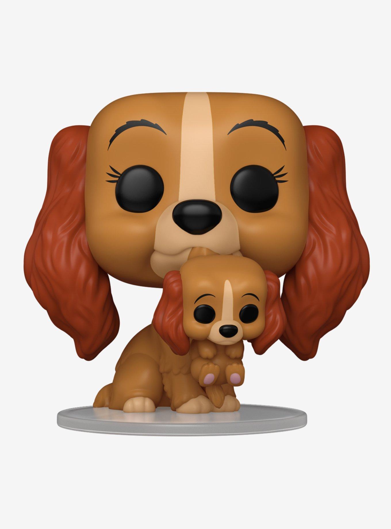 Funko Pop! Disney Lady and the Tramp 70th Anniversary Lady with Puppy Vinyl Figure, , hi-res