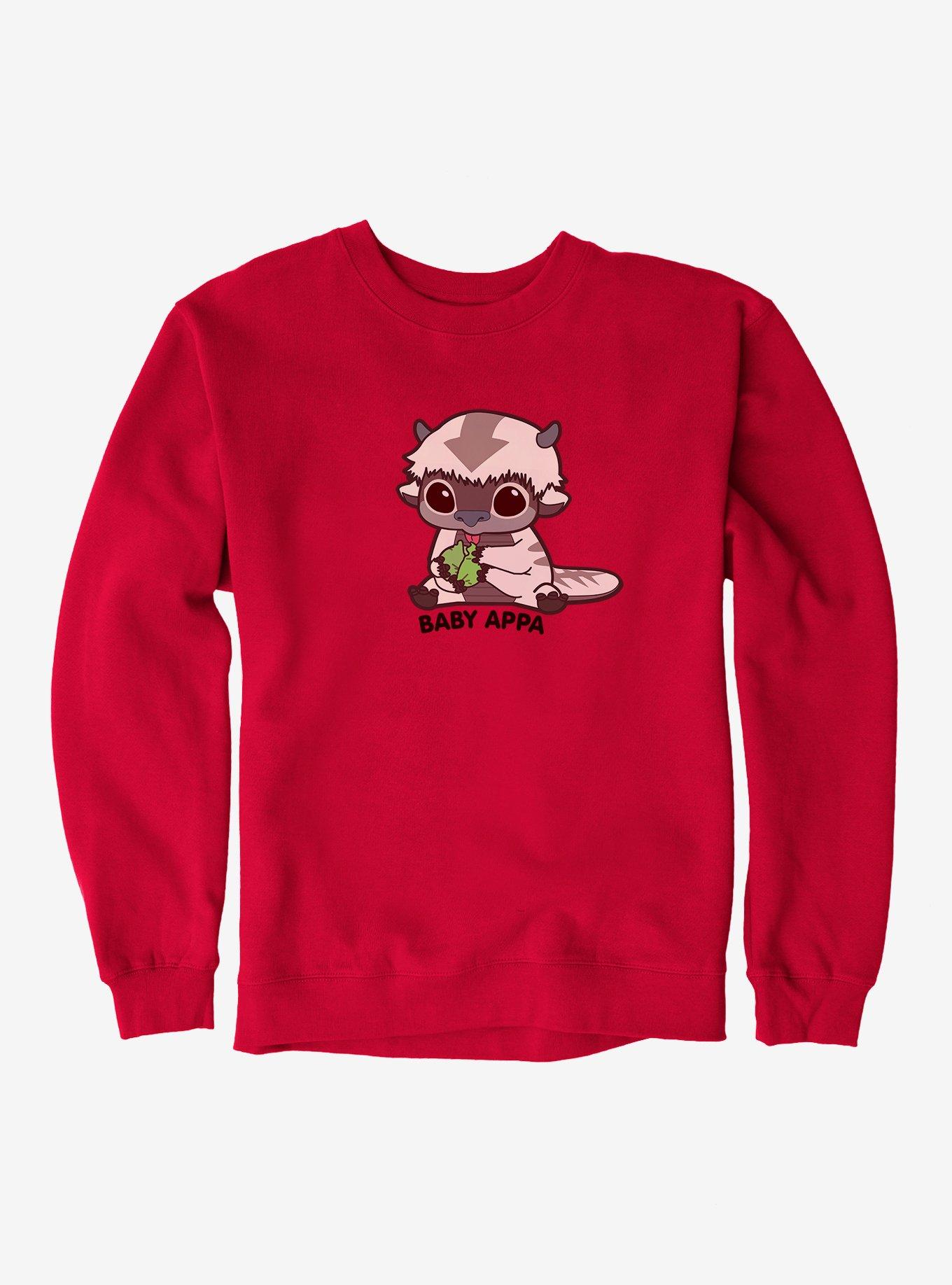 Avatar: The Last Airbender Baby Appa Sweatshirt, RED, hi-res