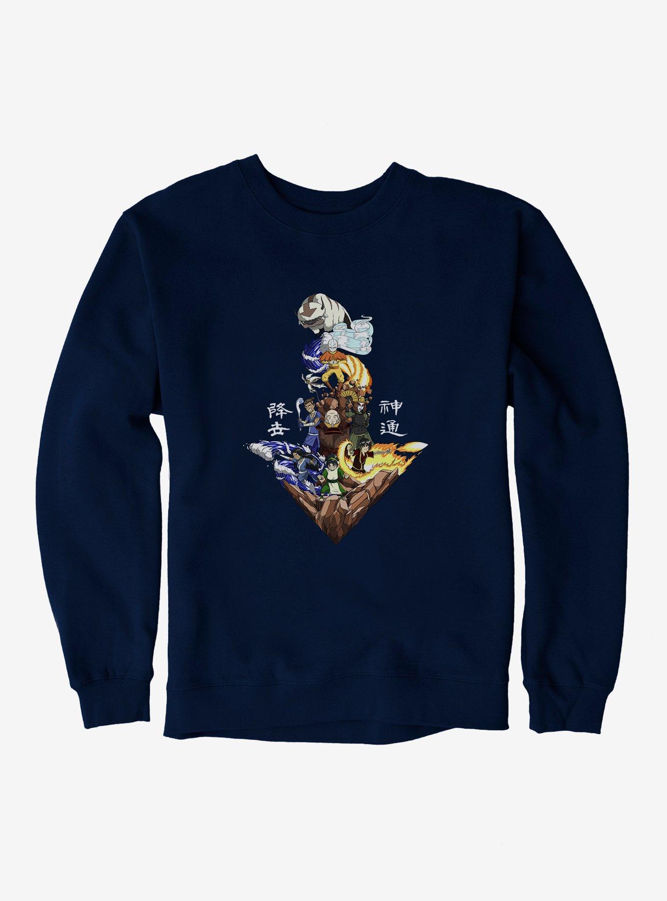 Avatar: The Last Airbender The Arrow Sweatshirt, NAVY, hi-res