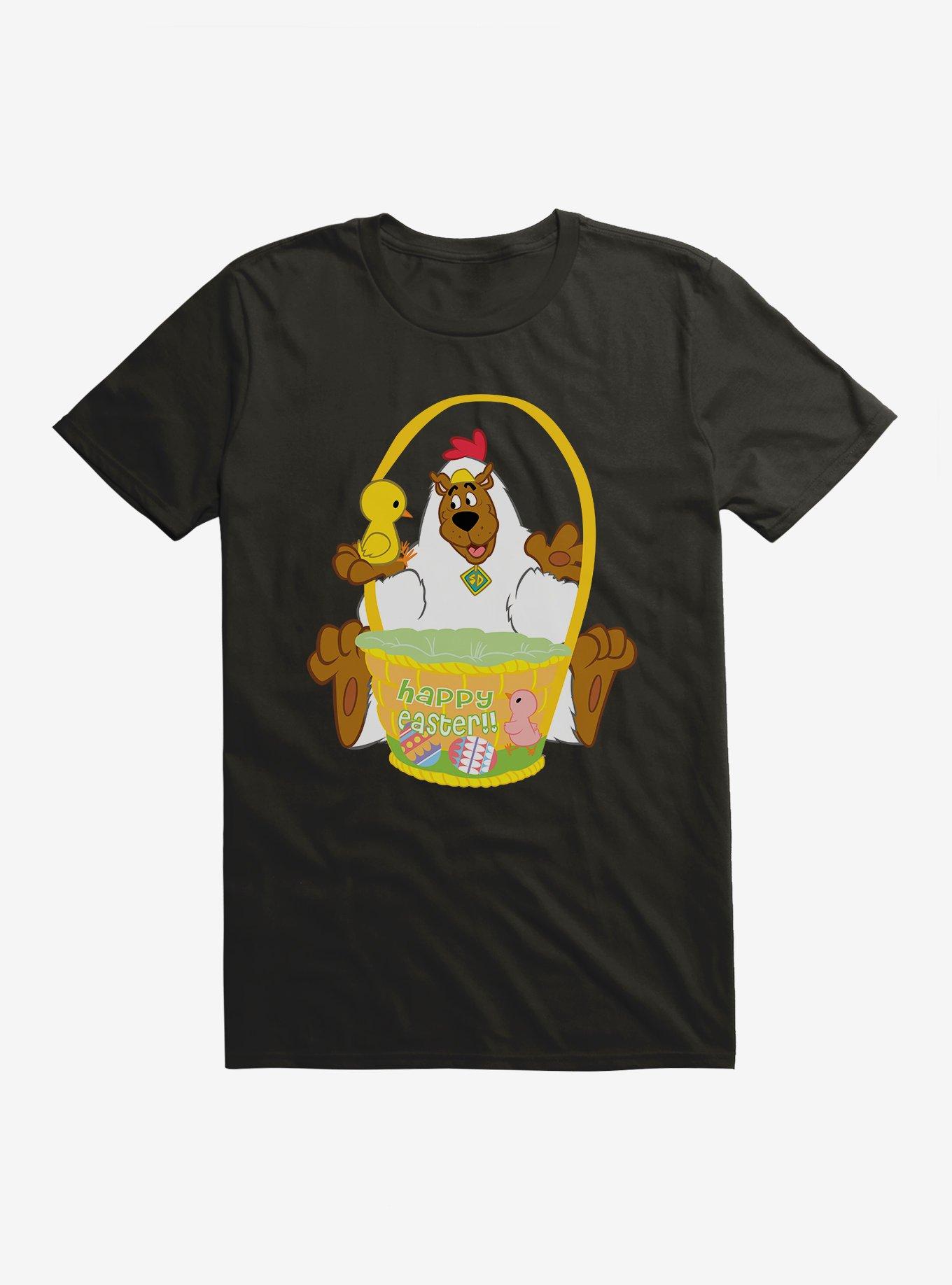 Scooby-Doo Happy Easter Basket T-Shirt, BLACK, hi-res