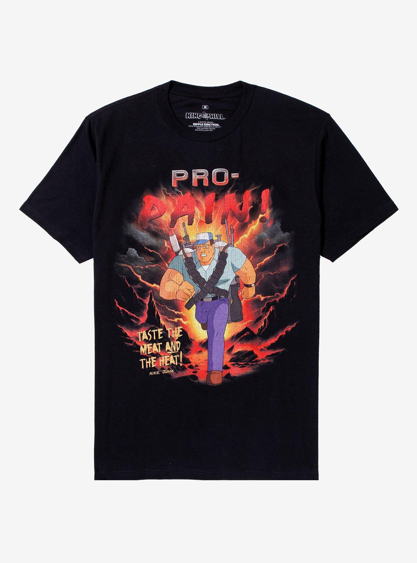 King Of The Hill Pro-Pain T-Shirt, BLACK, hi-res