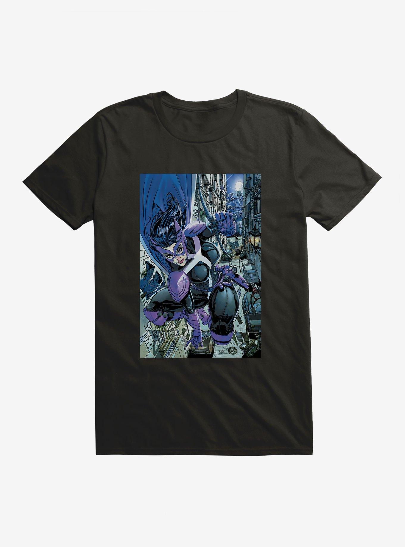 DC Comics Birds Of Prey Huntress Comic Art T-Shirt, , hi-res