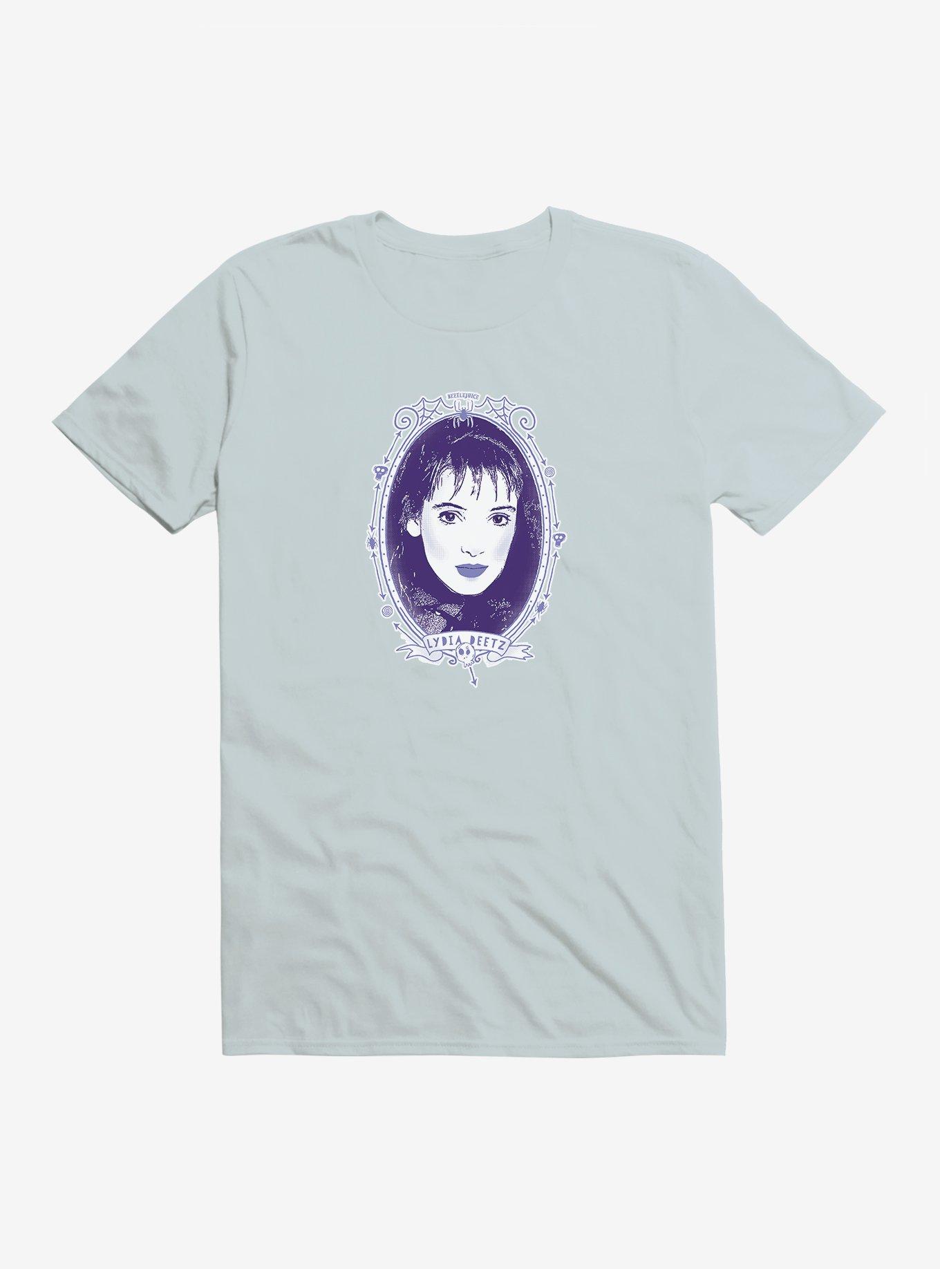 Beetlejuice Lydia Deetz T-Shirt, LIGHT BLUE, hi-res