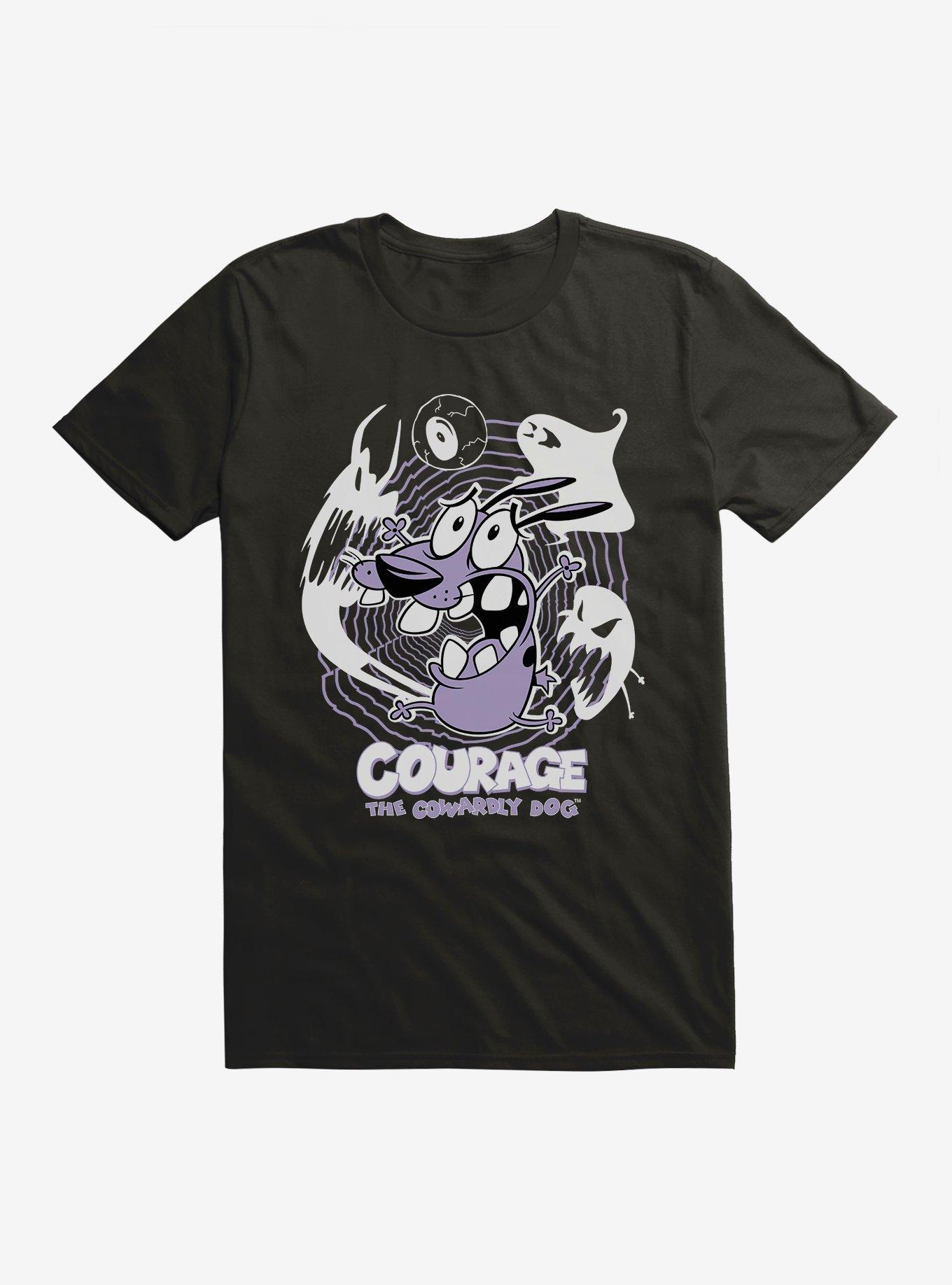 Courage The Cowardly Dog Ghosts T-Shirt, , hi-res