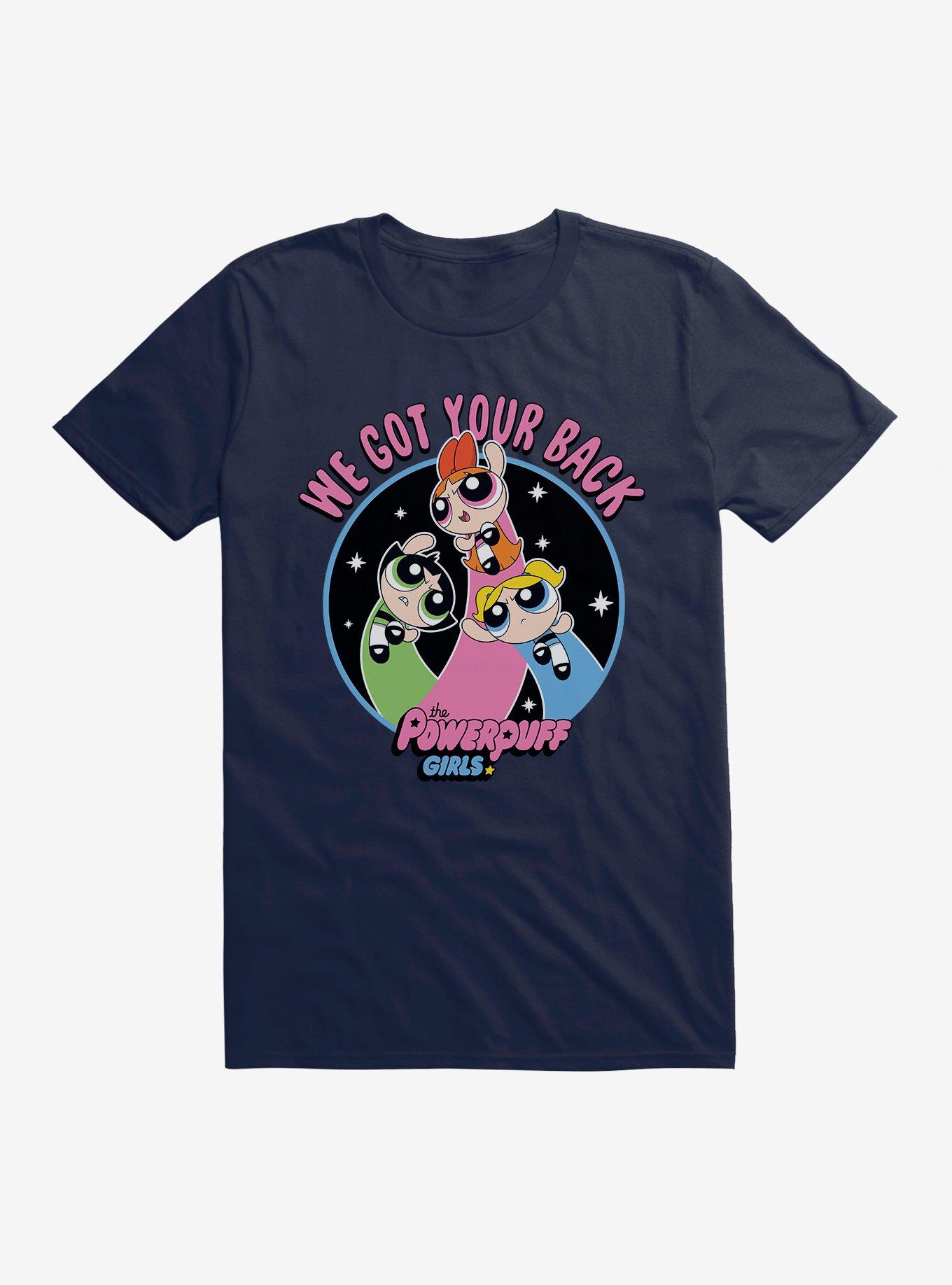 Powerpuff Girls We Got Your Back T-Shirt, MIDNIGHT NAVY, hi-res