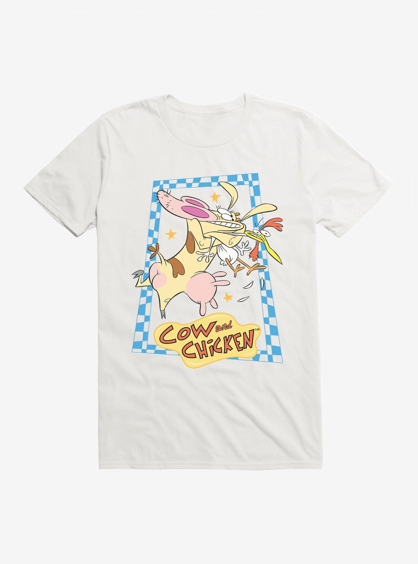 Cartoon Network Cow And Chicken Squeeze T-Shirt, , hi-res