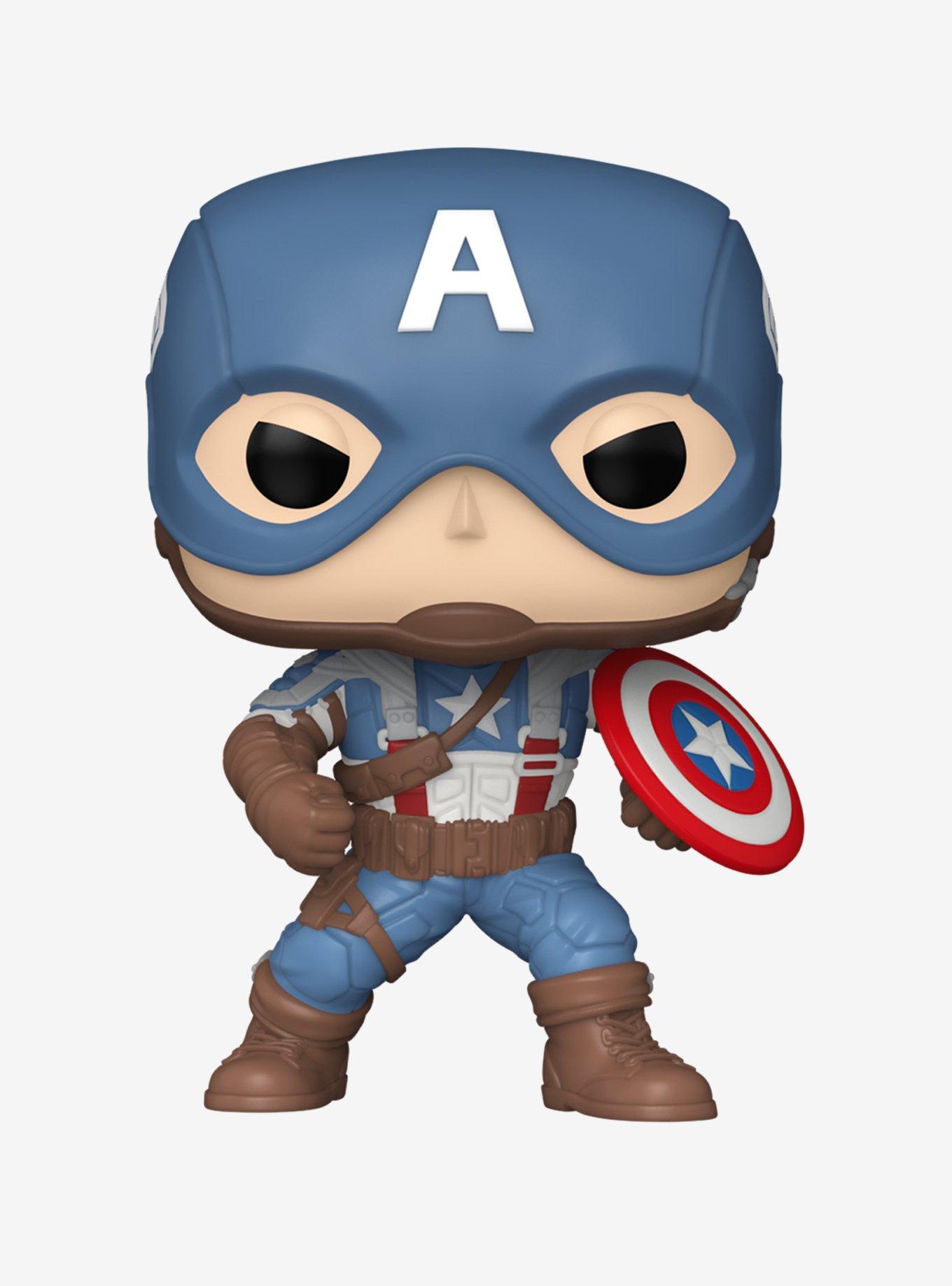 Figurine Funko POP Captain America Avengers Infinity War - Collection Vinyle 9.5cm