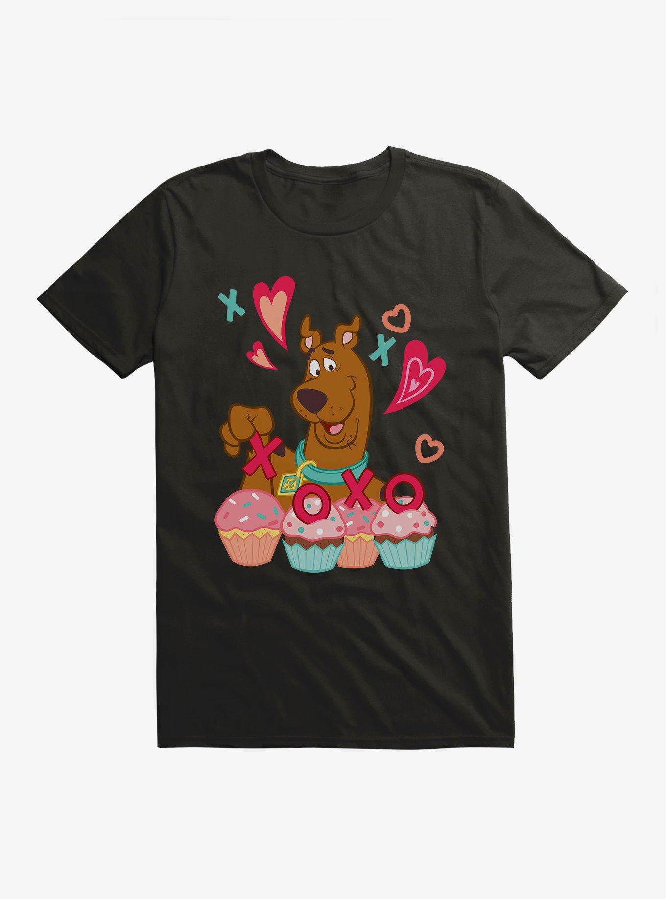 Scooby-Doo Valentines XOXO Cupcake T-Shirt, , hi-res