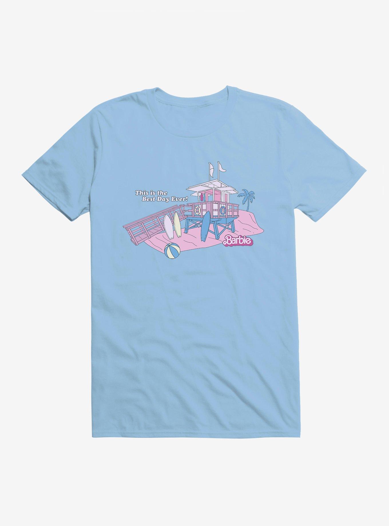 Barbie The Movie The Best Day Ever Beach Tower T-Shirt, , hi-res