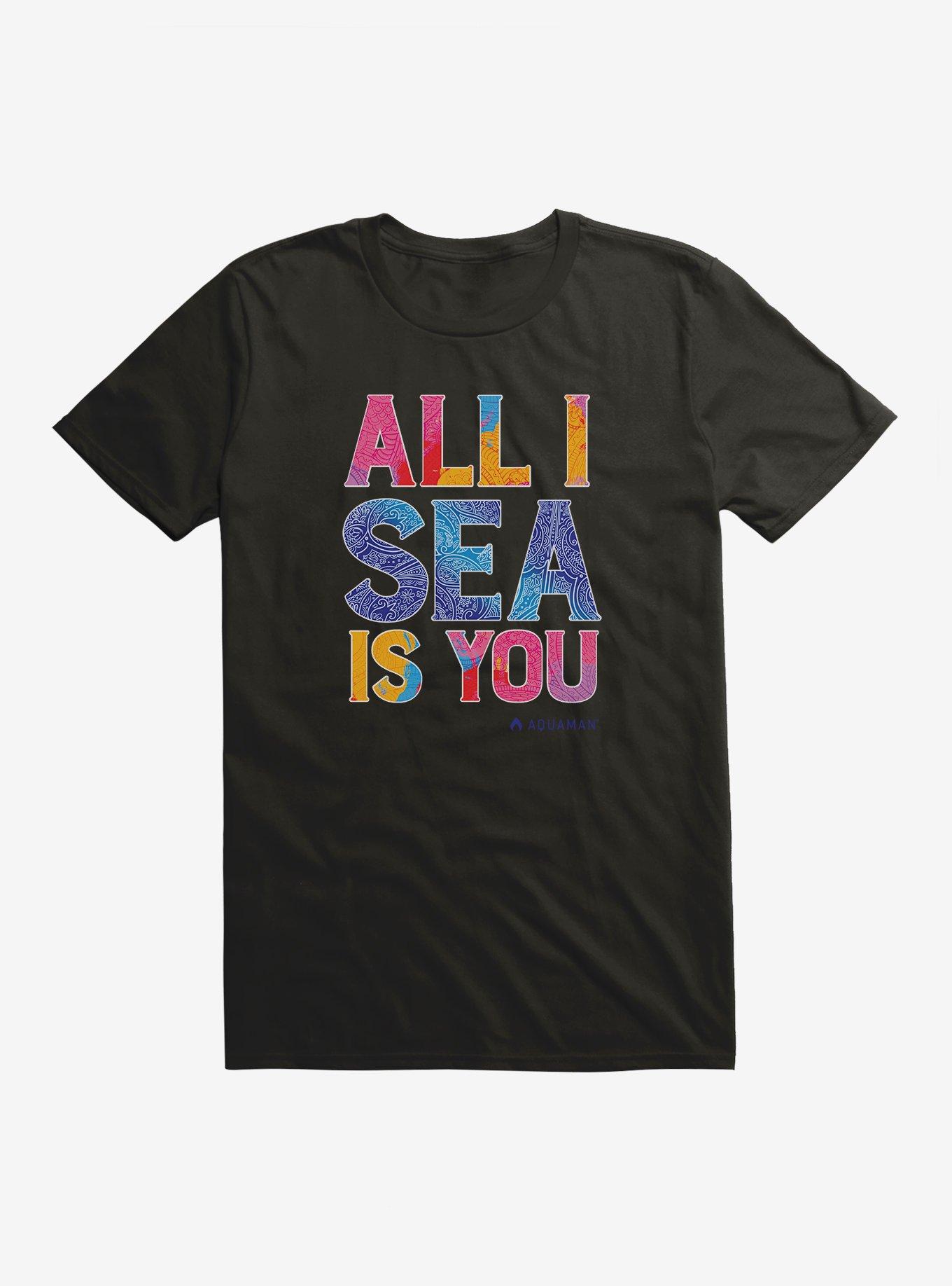 DC Comics Aquaman All I Sea Is You T-Shirt, , hi-res