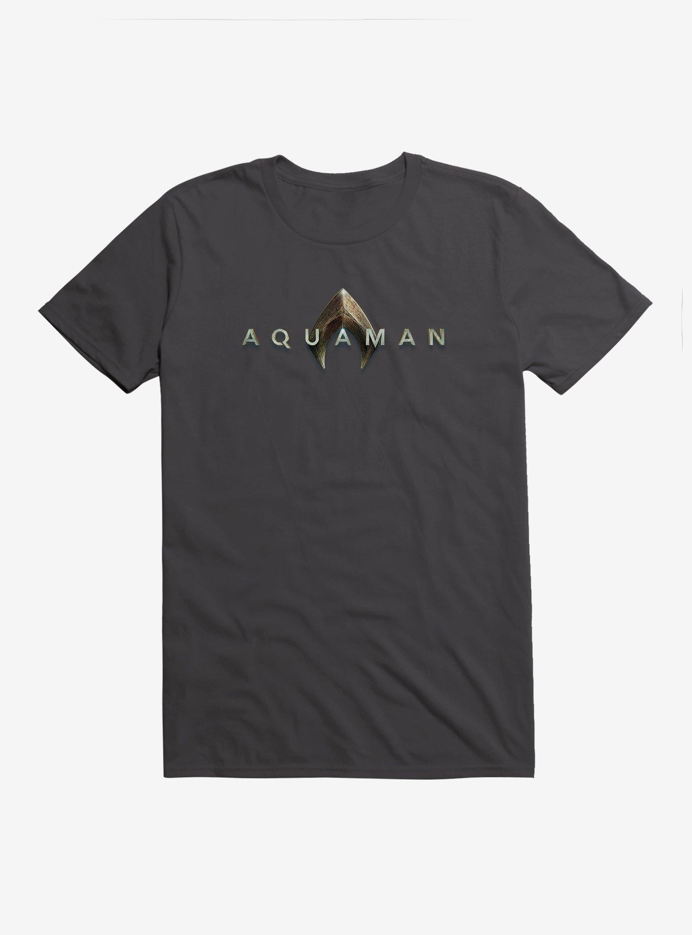 DC Comics Aquaman Title Script T-Shirt, , hi-res