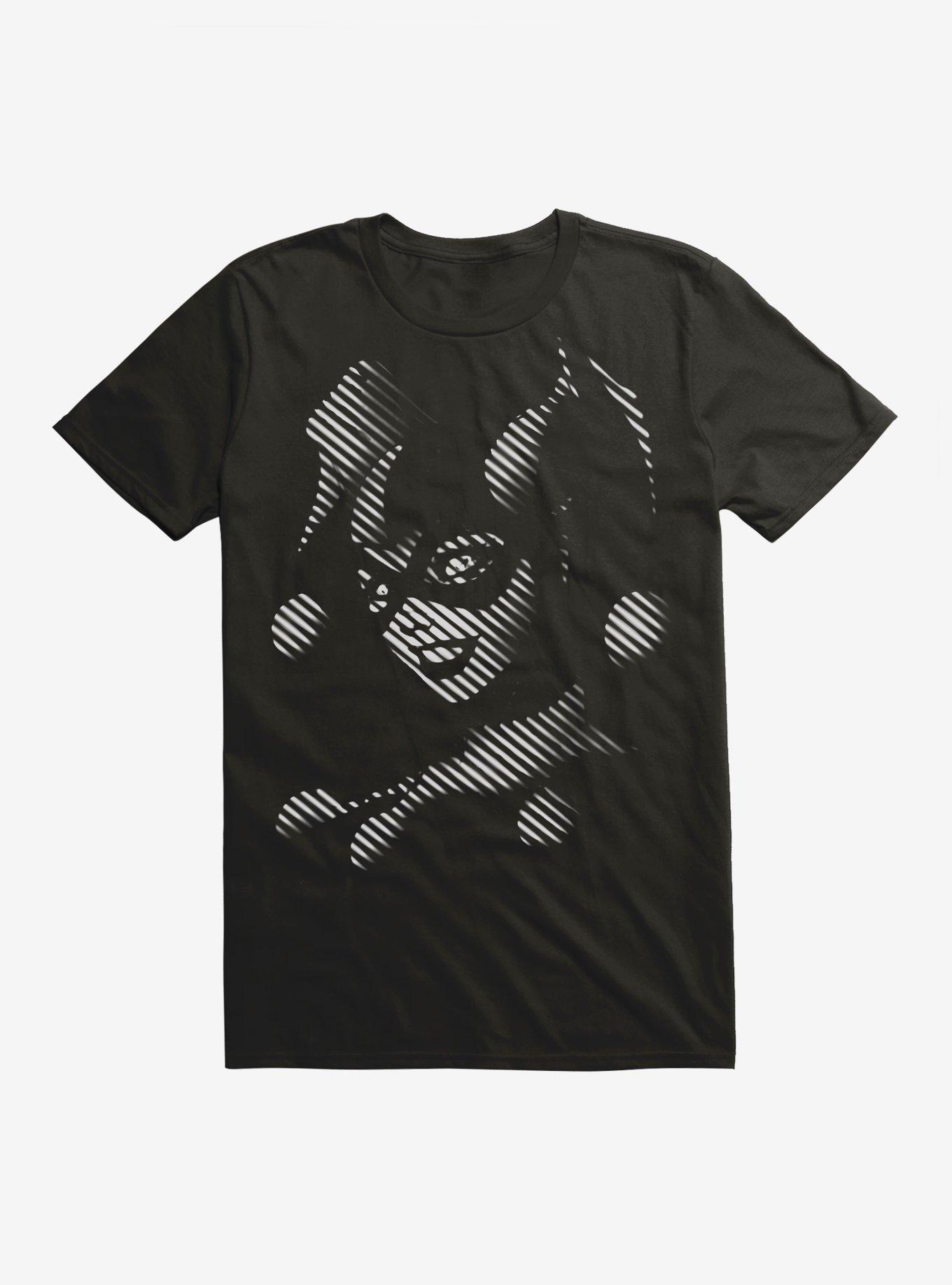 DC Comics Batman Harley Quinn Shadows Midnight Navy Blue T-Shirt