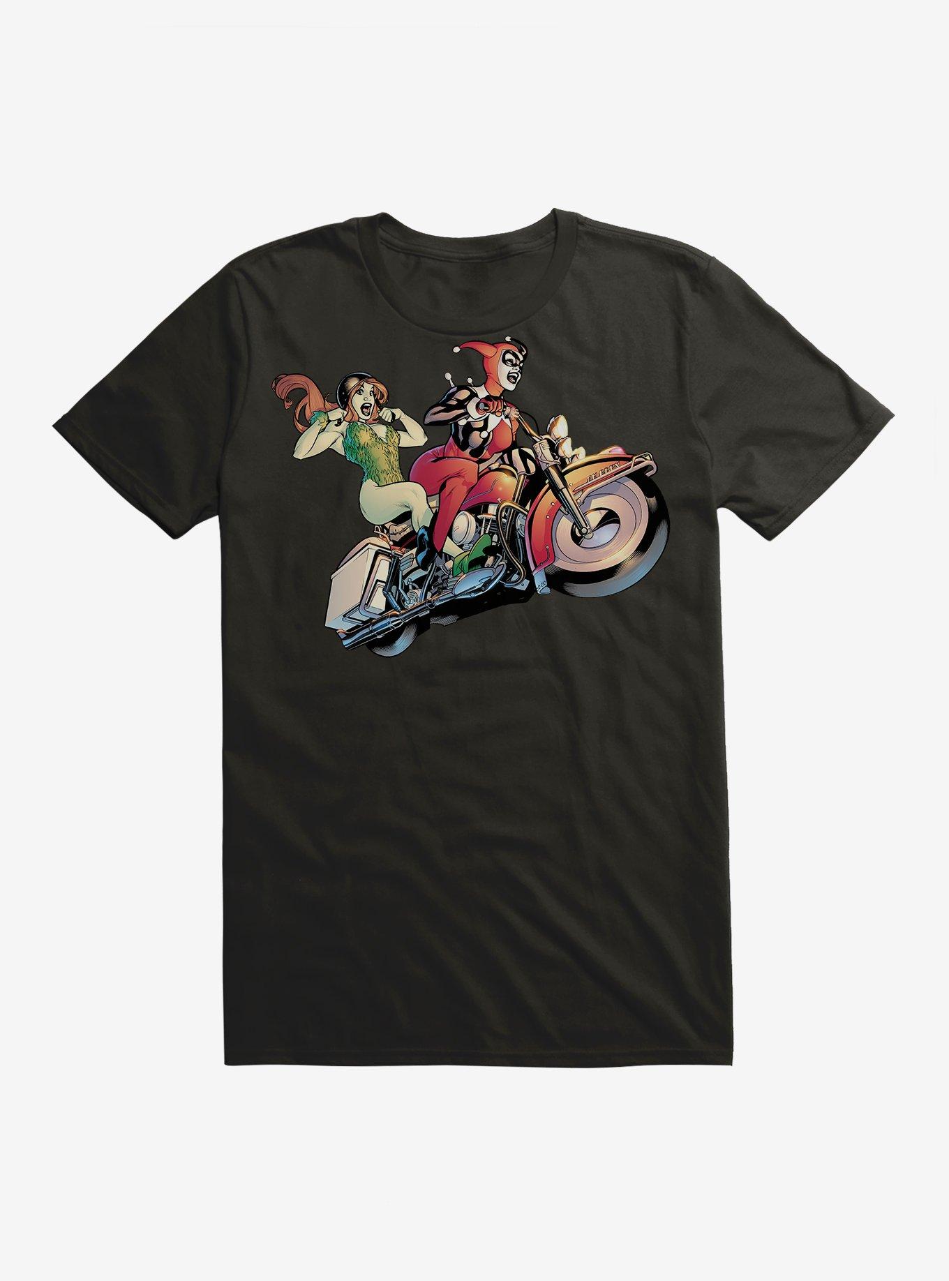 DC Comics Batman Harley Quinn Poison Ivy Joyride Black T-Shirt, , hi-res