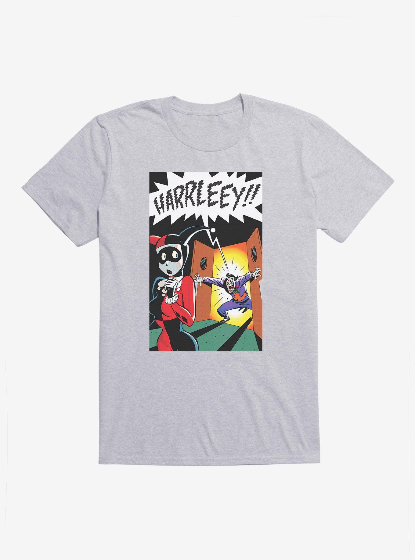 DC Comics Batman Joker And Harley Quinn Black T-Shirt, , hi-res