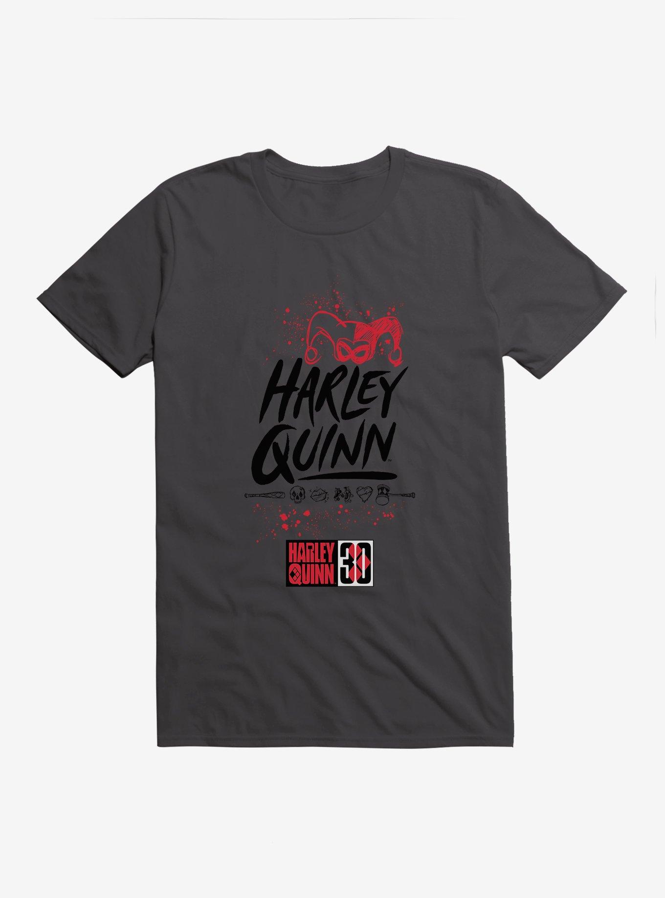 Harley Quinn Logo T-Shirt, HEAVY METAL, hi-res