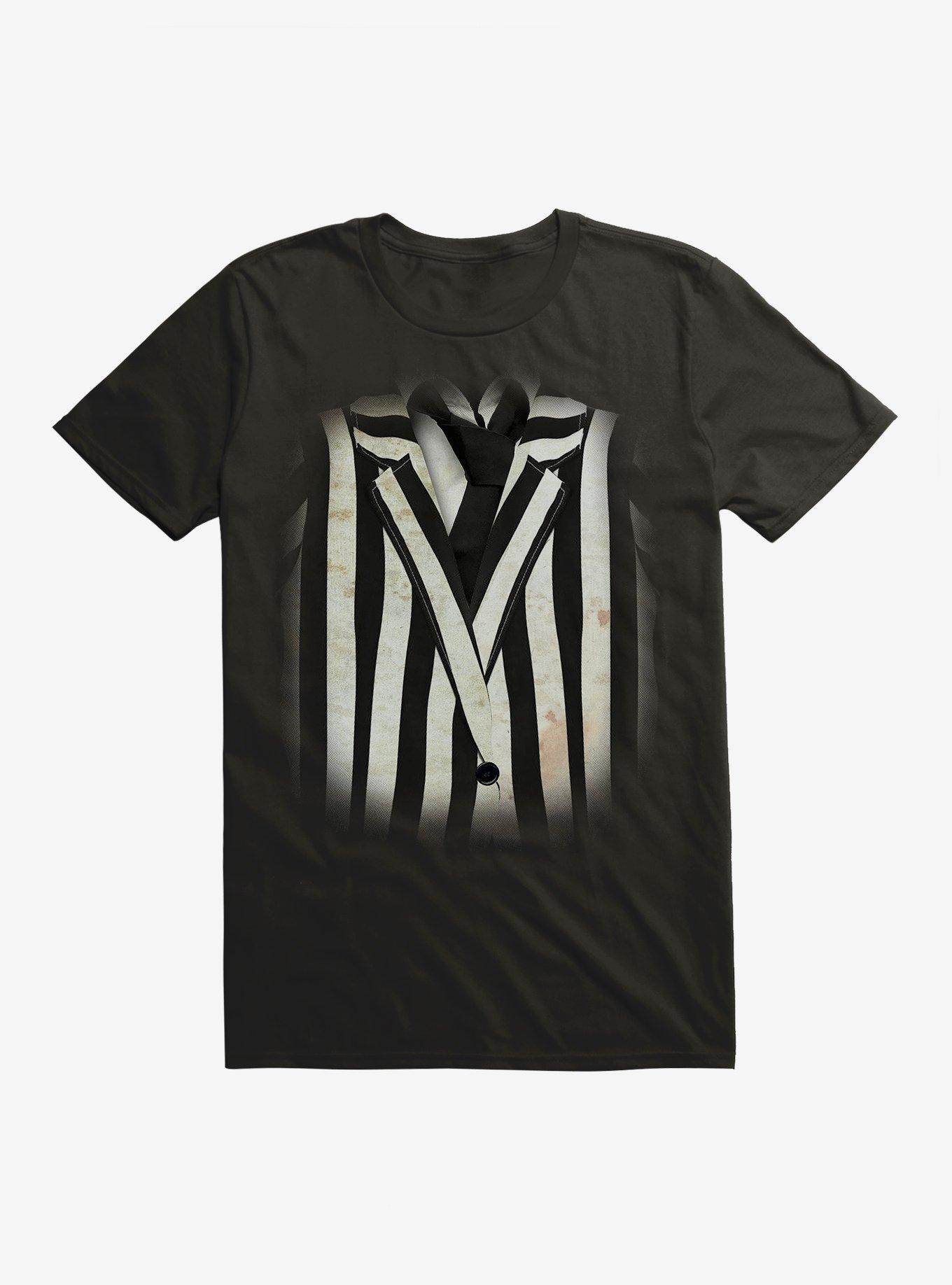 Beetlejuice Cosplay Suit T-Shirt, BLACK, hi-res