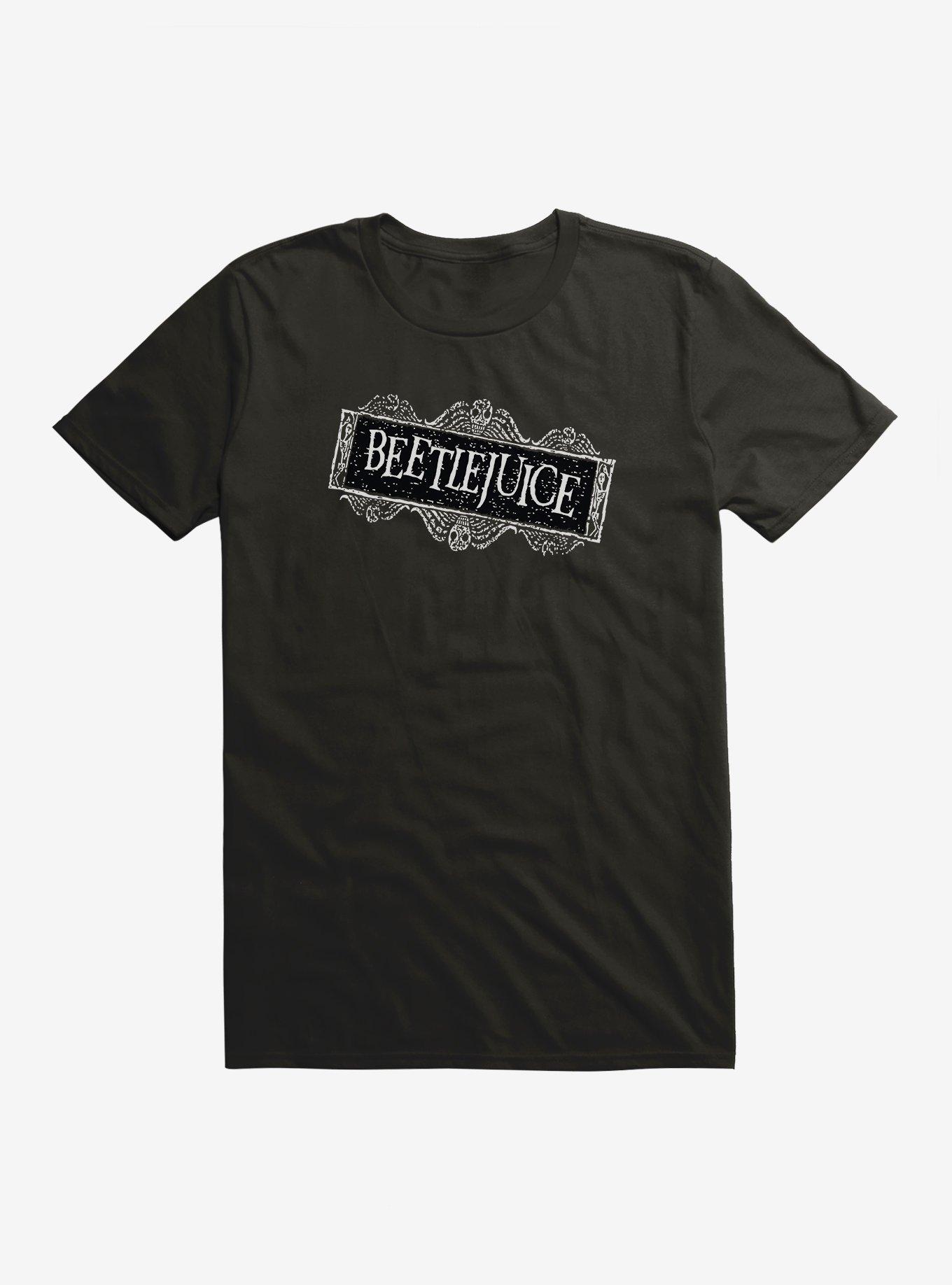 Beetlejuice Title T-Shirt, BLACK, hi-res