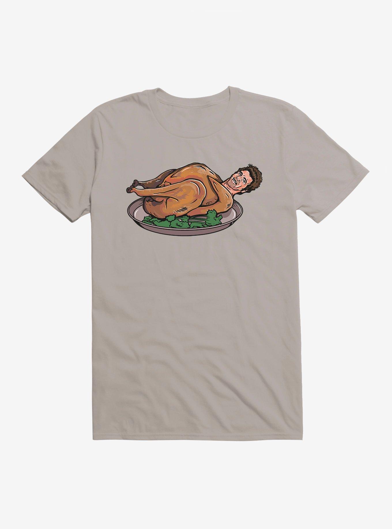 Seinfeld Kramer Turkey T-Shirt, LIGHT GREY, hi-res