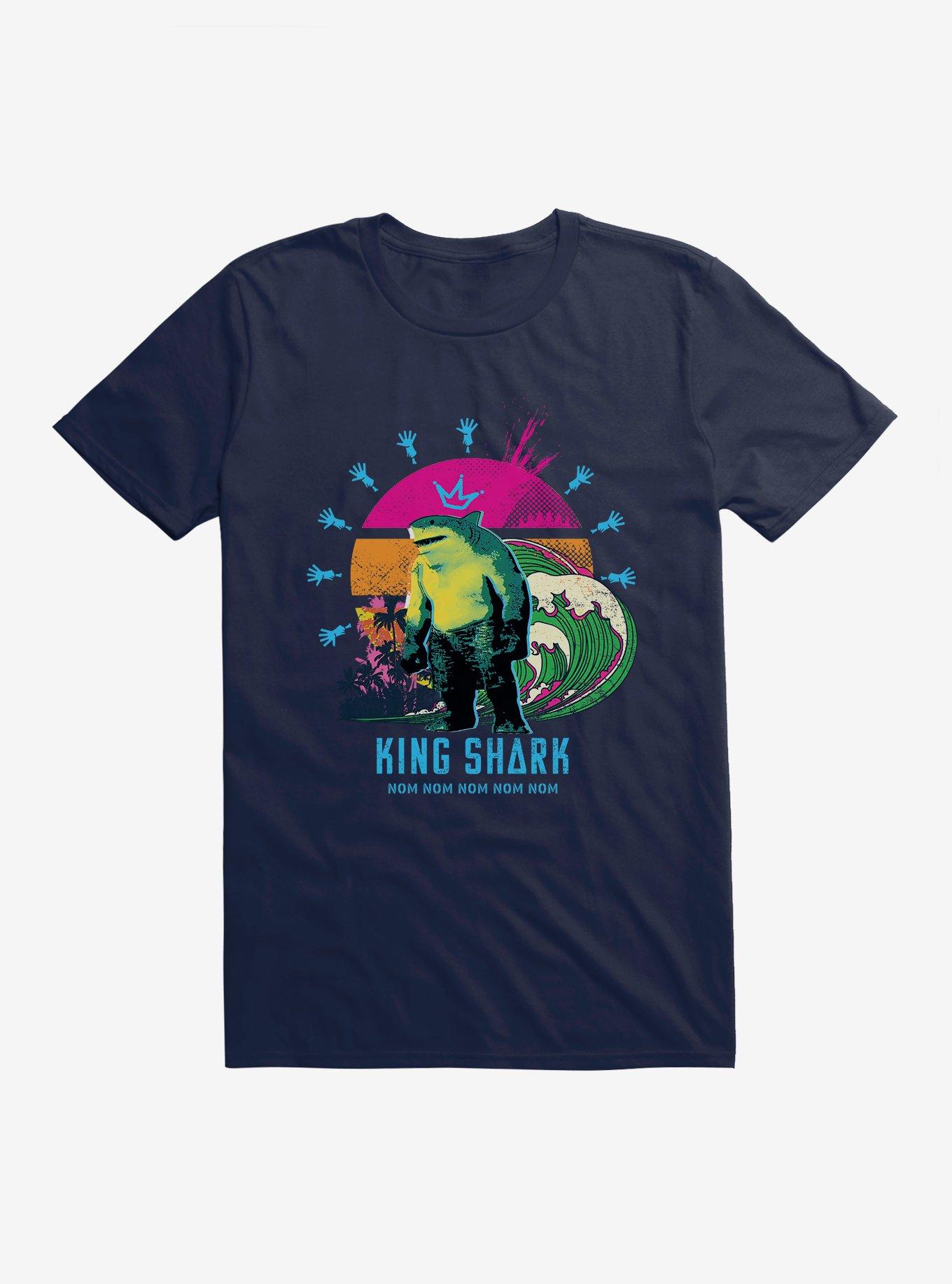 DC Comics The Suicide Squad King Shark T-Shirt, MIDNIGHT NAVY, hi-res