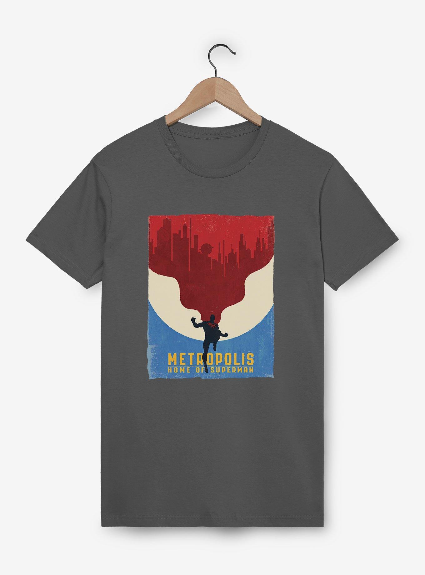 DC Comics Superman Metropolis T-Shirt, HEAVY METAL, hi-res