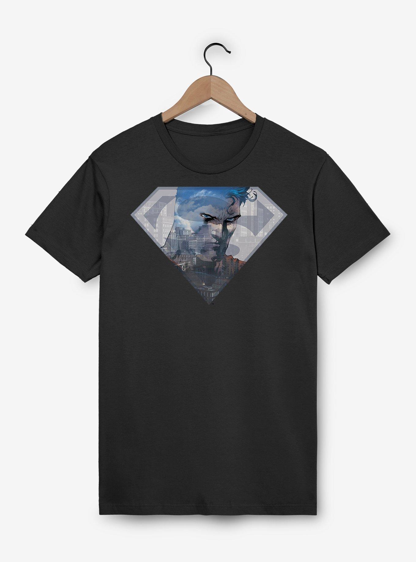 DC Comics Superman Hero Logo Silhouette T-Shirt