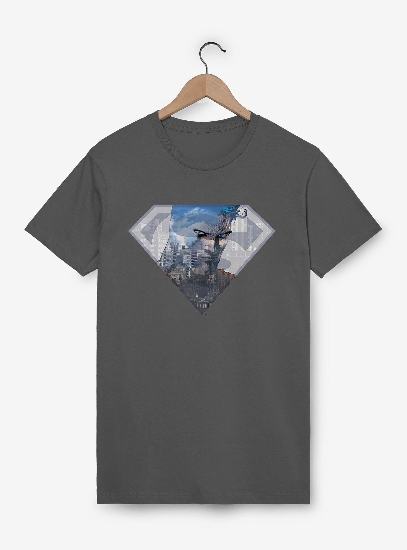 DC Comics Superman Hero Logo Silhouette T-Shirt