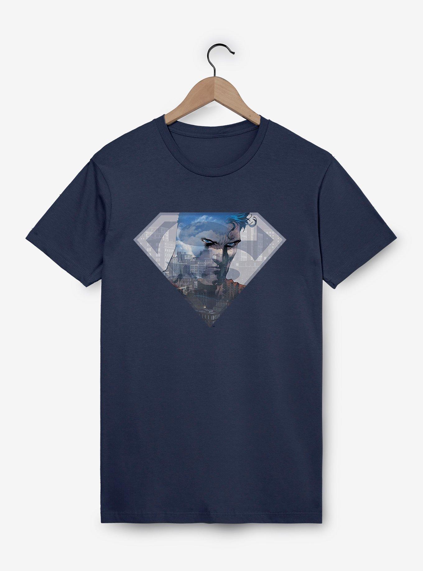 DC Comics Superman Hero Logo Silhouette T-Shirt
